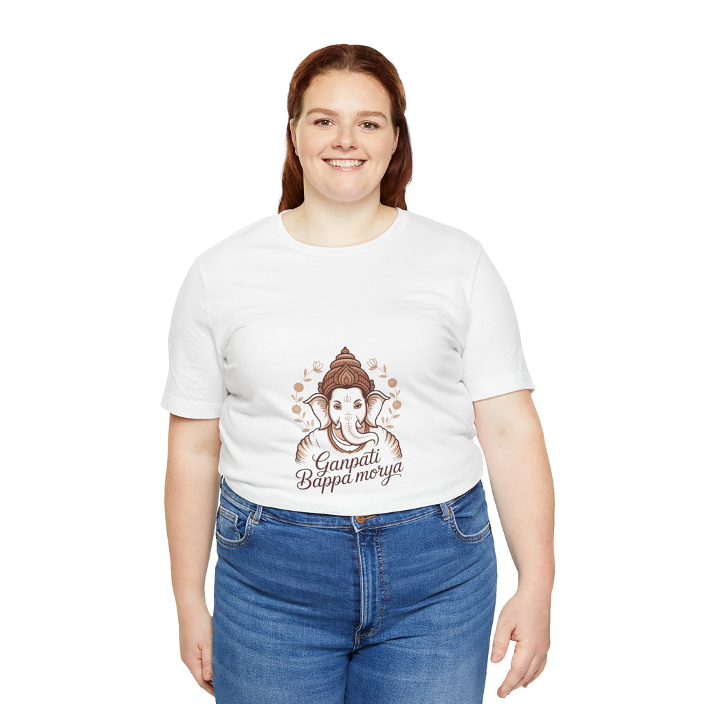 Ganesh Chaturthi T-Shirt, Ganpati Bappa Morya, Devotional Gift, Spiritual Celebration Outfit
