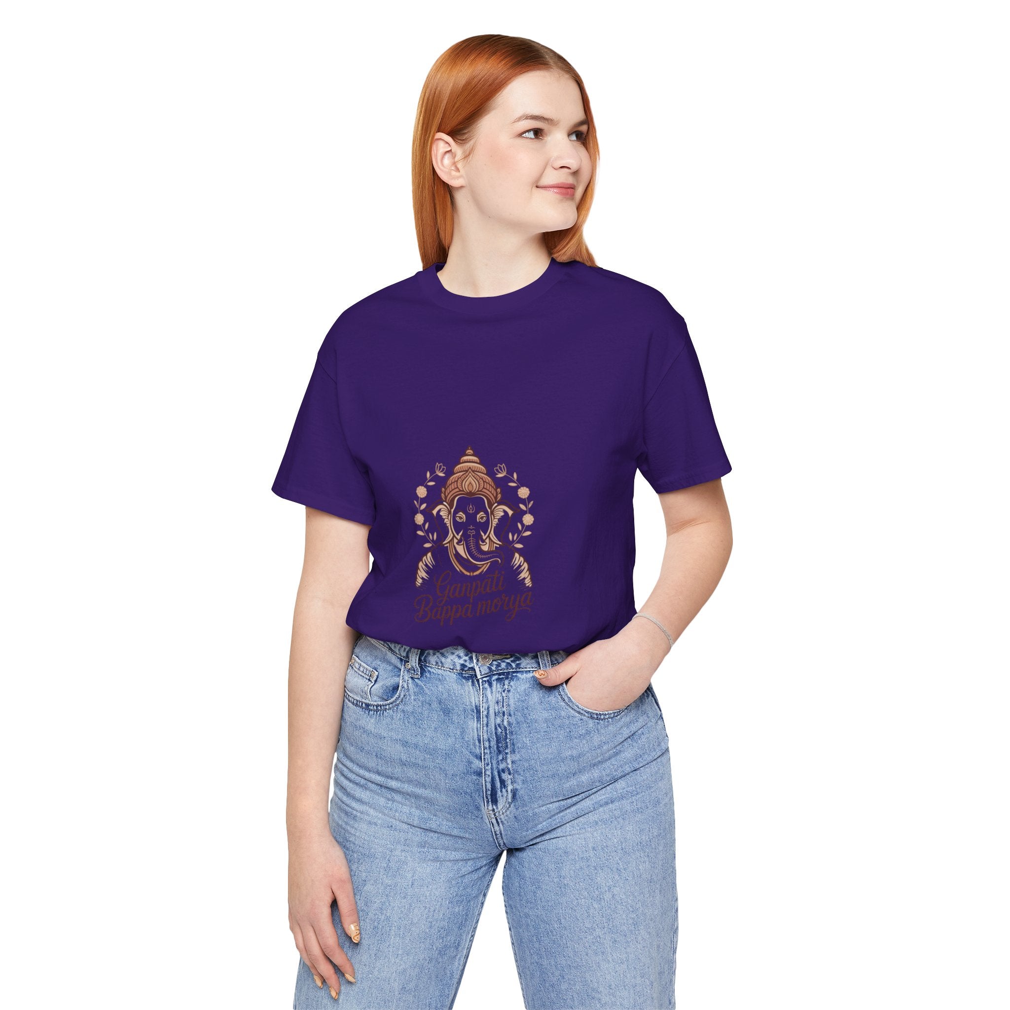 Ganesh Chaturthi T-Shirt, Ganpati Bappa Morya, Devotional Gift, Spiritual Celebration Outfit
