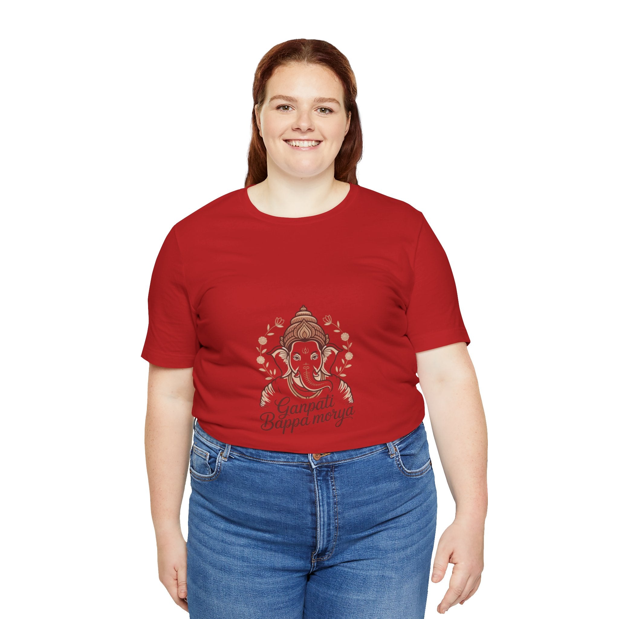 Ganesh Chaturthi T-Shirt, Ganpati Bappa Morya, Devotional Gift, Spiritual Celebration Outfit