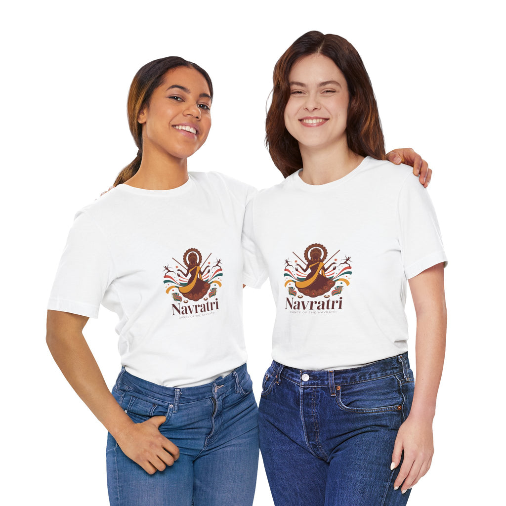 Navratri Festival T-Shirt, Dandiya Garba Tee, Colorful Outfit for Festival Nights