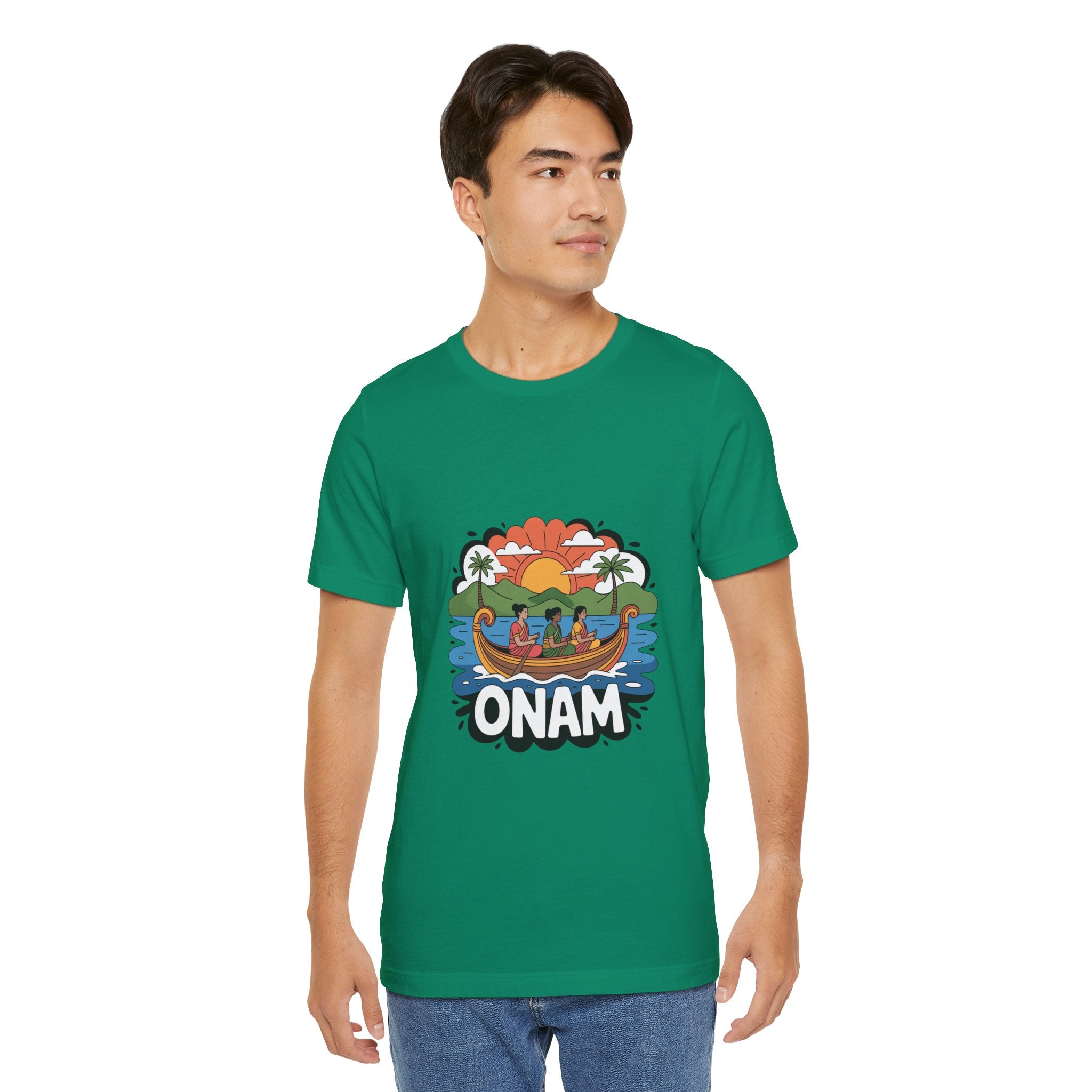 Onam Festival T-Shirt, Gift for Kerala Festival, Celebrate Onam in Style, Traditional Tee