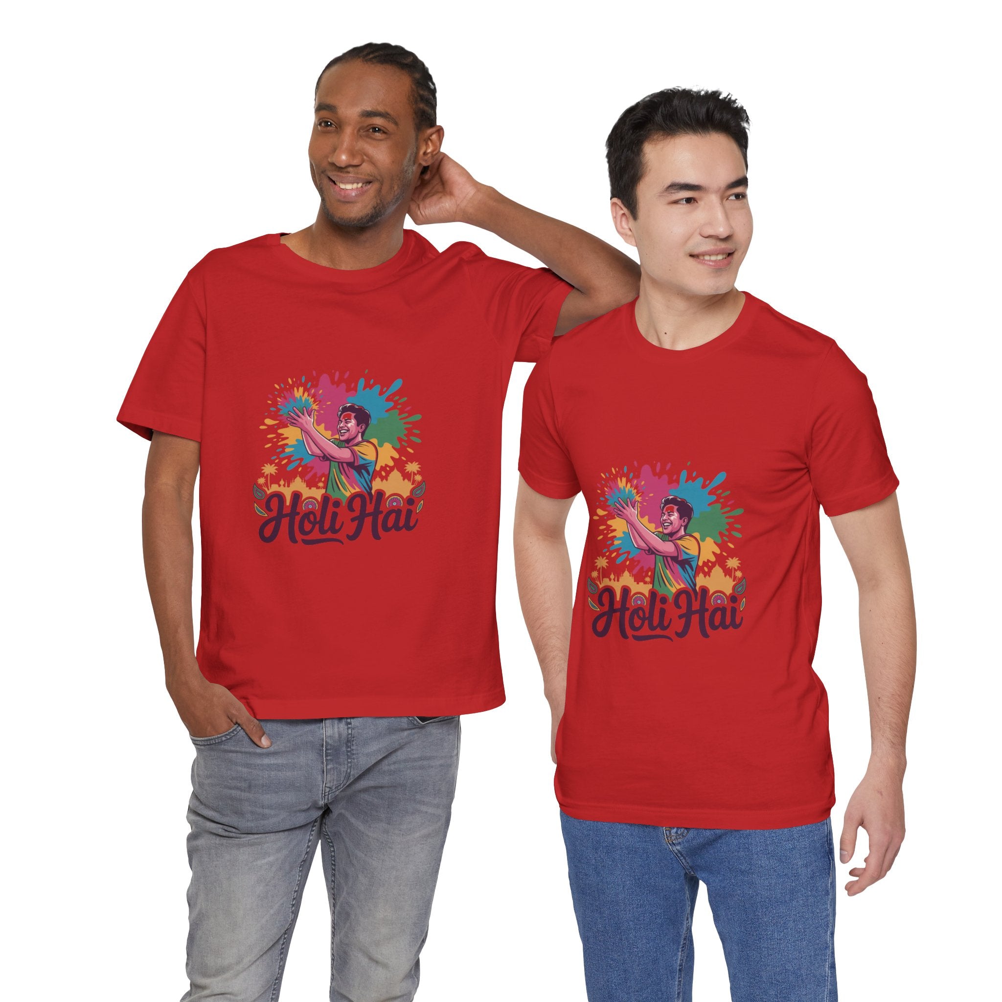 Holi Celebration T-Shirt, Festival of Colors Tee, Color Splash Tee, Holi Party Tee