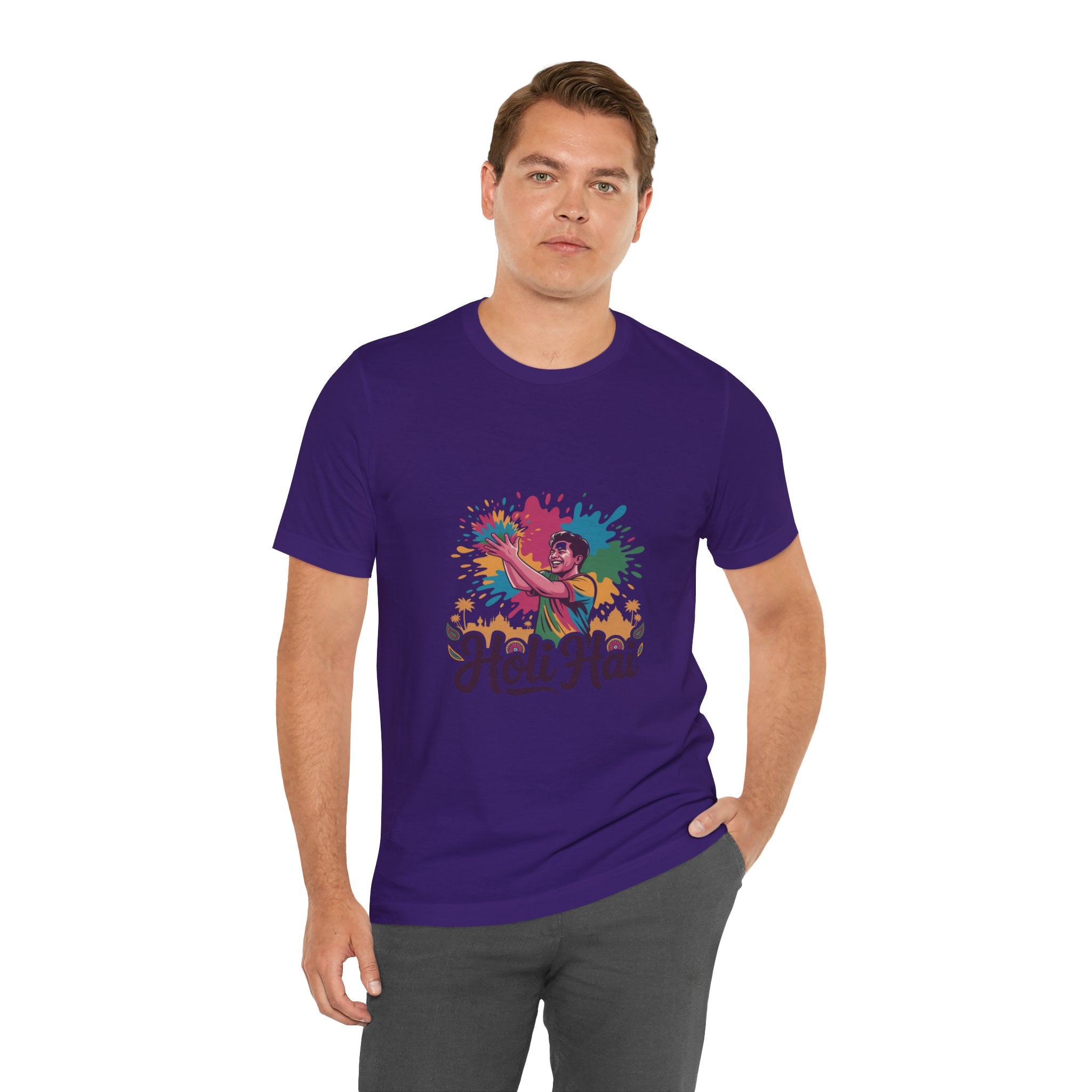 Holi Celebration T-Shirt, Festival of Colors Tee, Color Splash Tee, Holi Party Tee