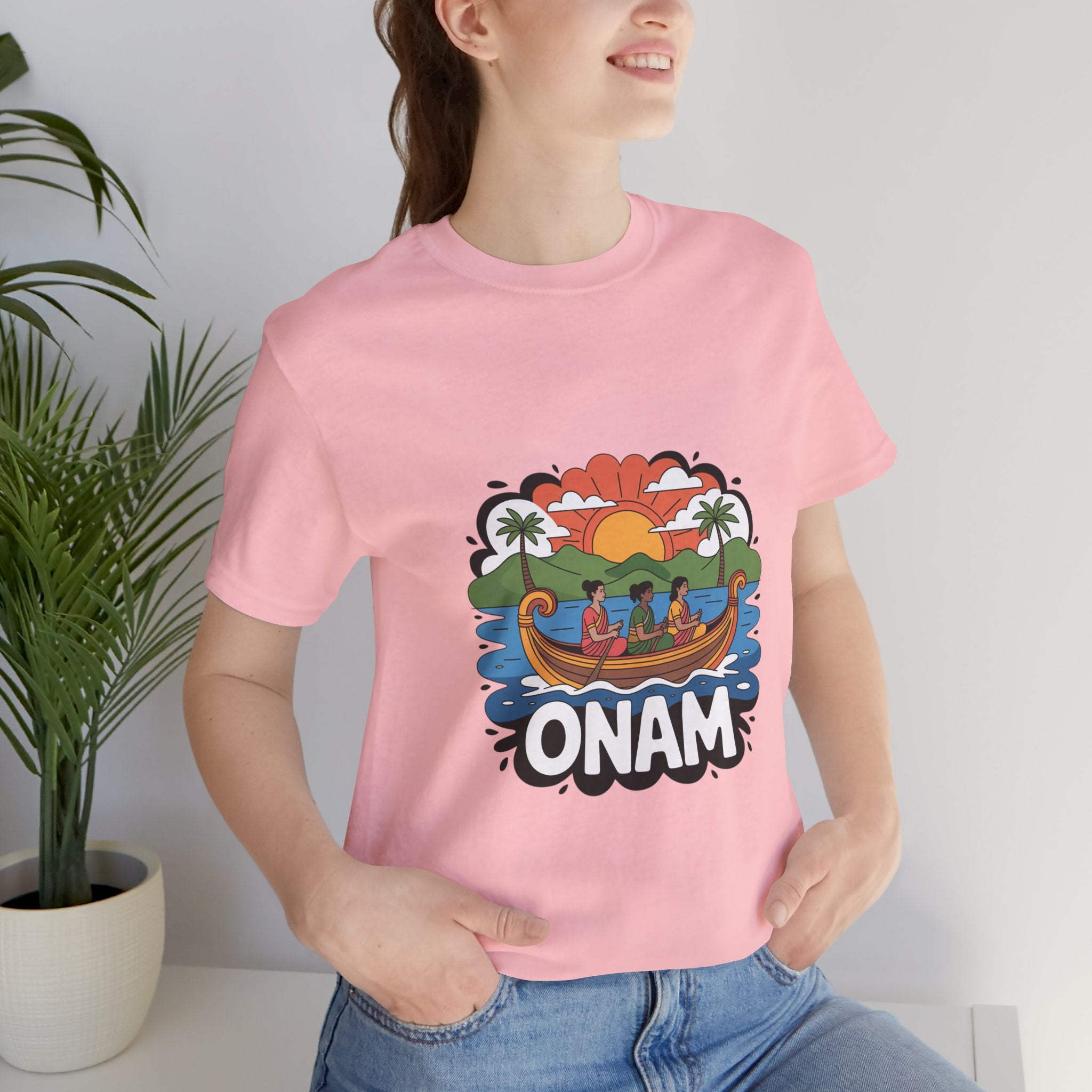 Onam Festival T-Shirt, Gift for Kerala Festival, Celebrate Onam in Style, Traditional Tee