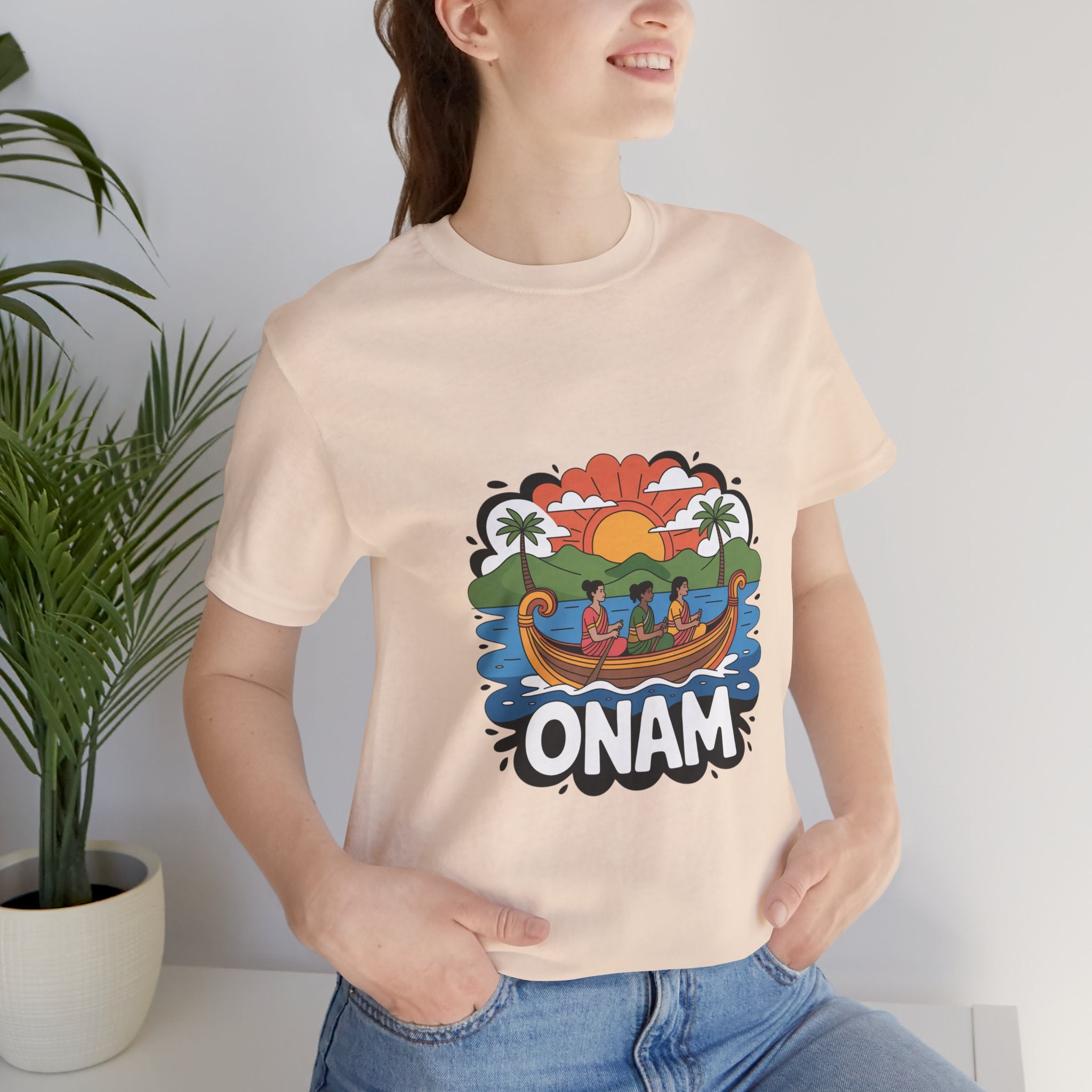 Onam Festival T-Shirt, Gift for Kerala Festival, Celebrate Onam in Style, Traditional Tee