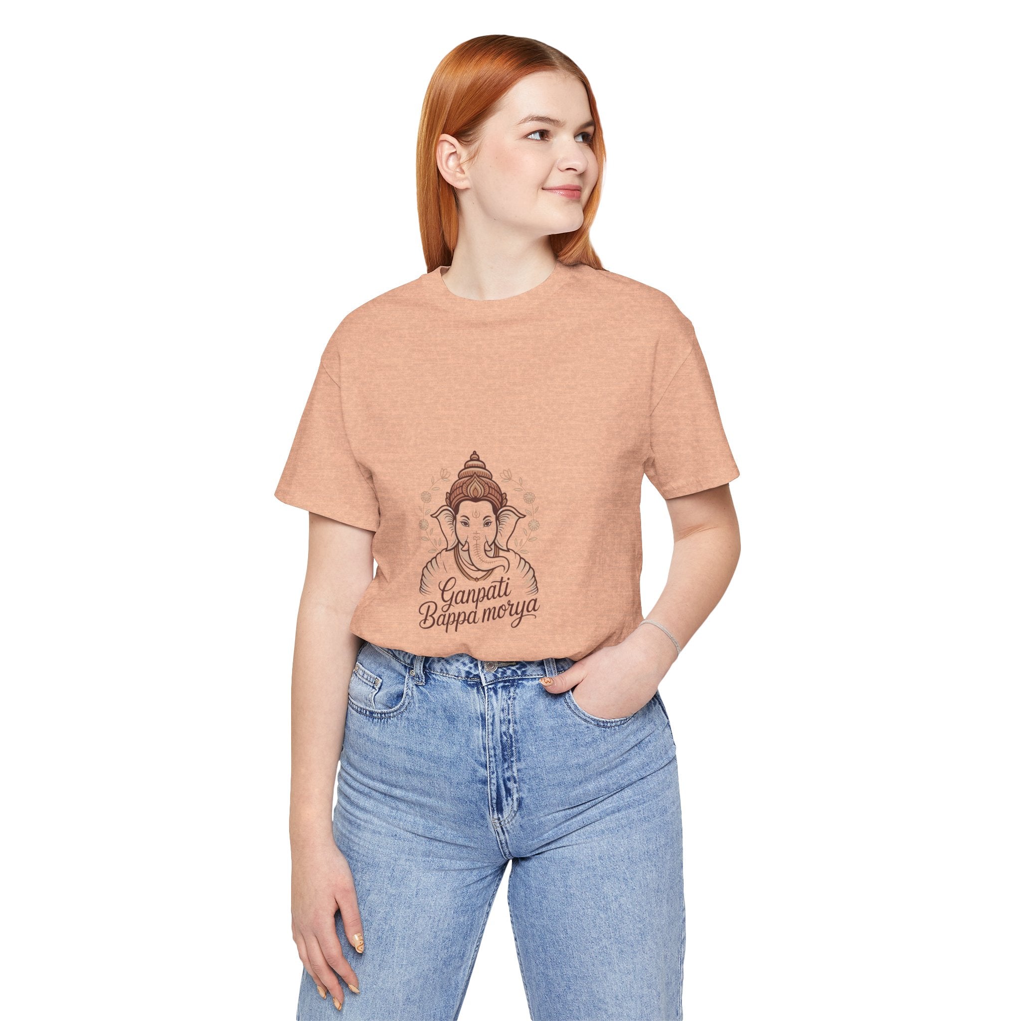 Ganesh Chaturthi T-Shirt, Ganpati Bappa Morya, Devotional Gift, Spiritual Celebration Outfit