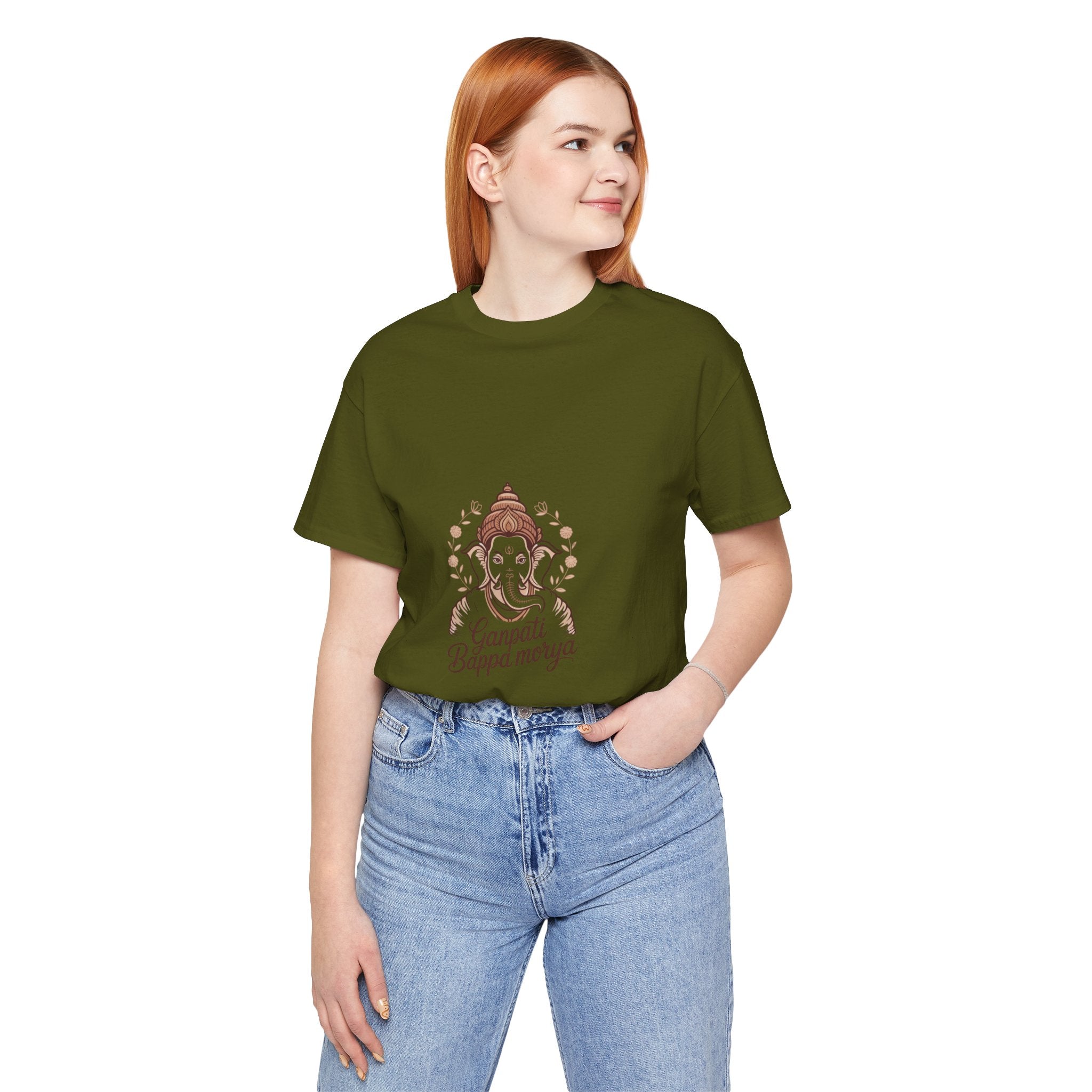 Ganesh Chaturthi T-Shirt, Ganpati Bappa Morya, Devotional Gift, Spiritual Celebration Outfit