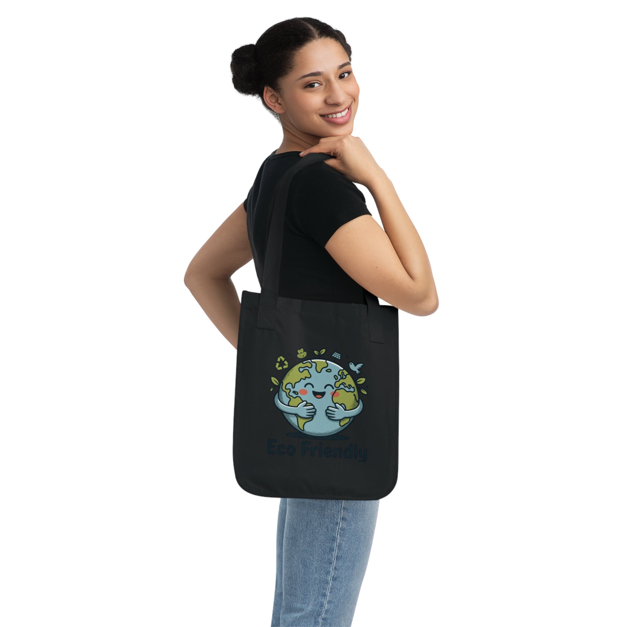 Eco Friendly Organic Tote Bag - Reusable Shopping, Gift for Nature Lovers, Sustainable Fashion