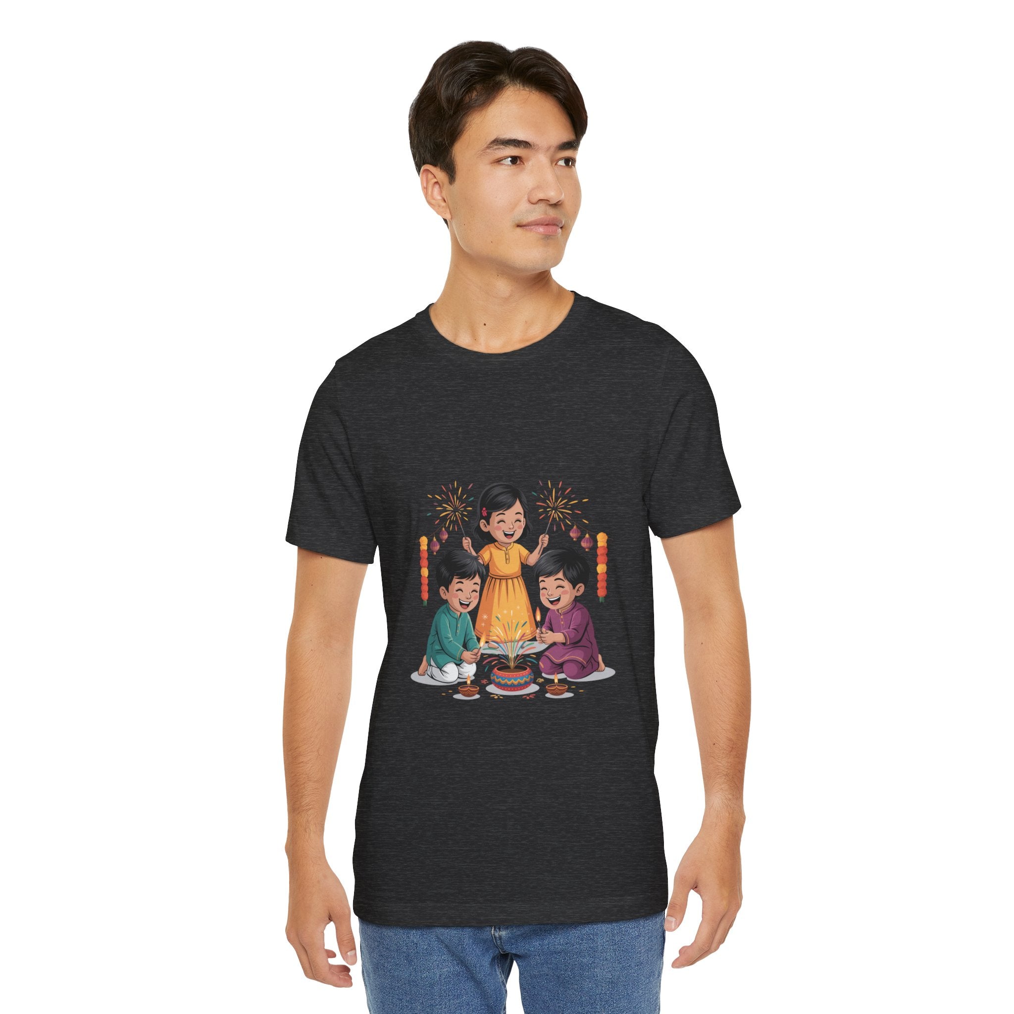 Diwali Festival T-Shirt, Festival of Lights Tee, Festive Wear Gift for Family & Friends