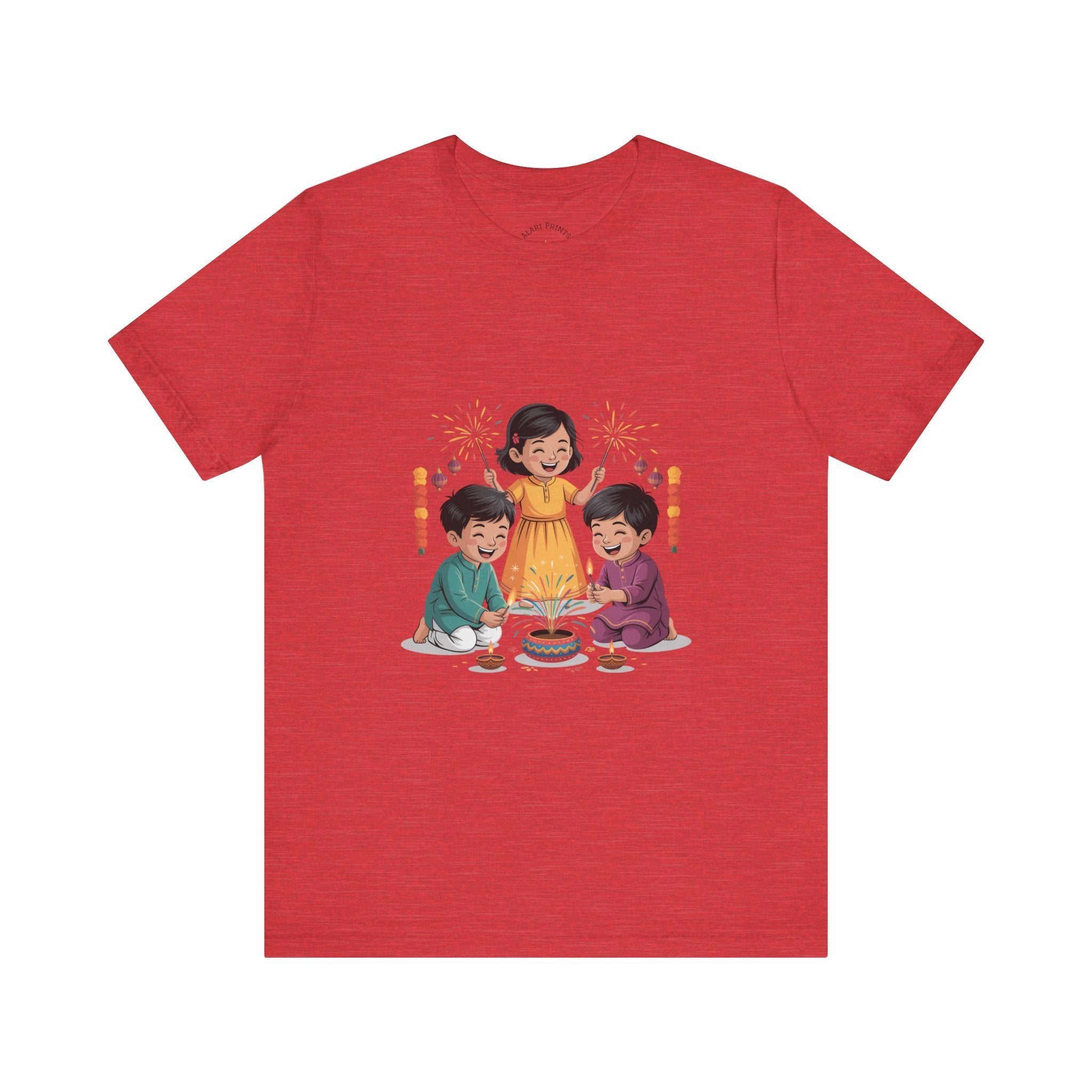 Diwali Festival T-Shirt, Festival of Lights Tee, Festive Wear Gift for Family & Friends