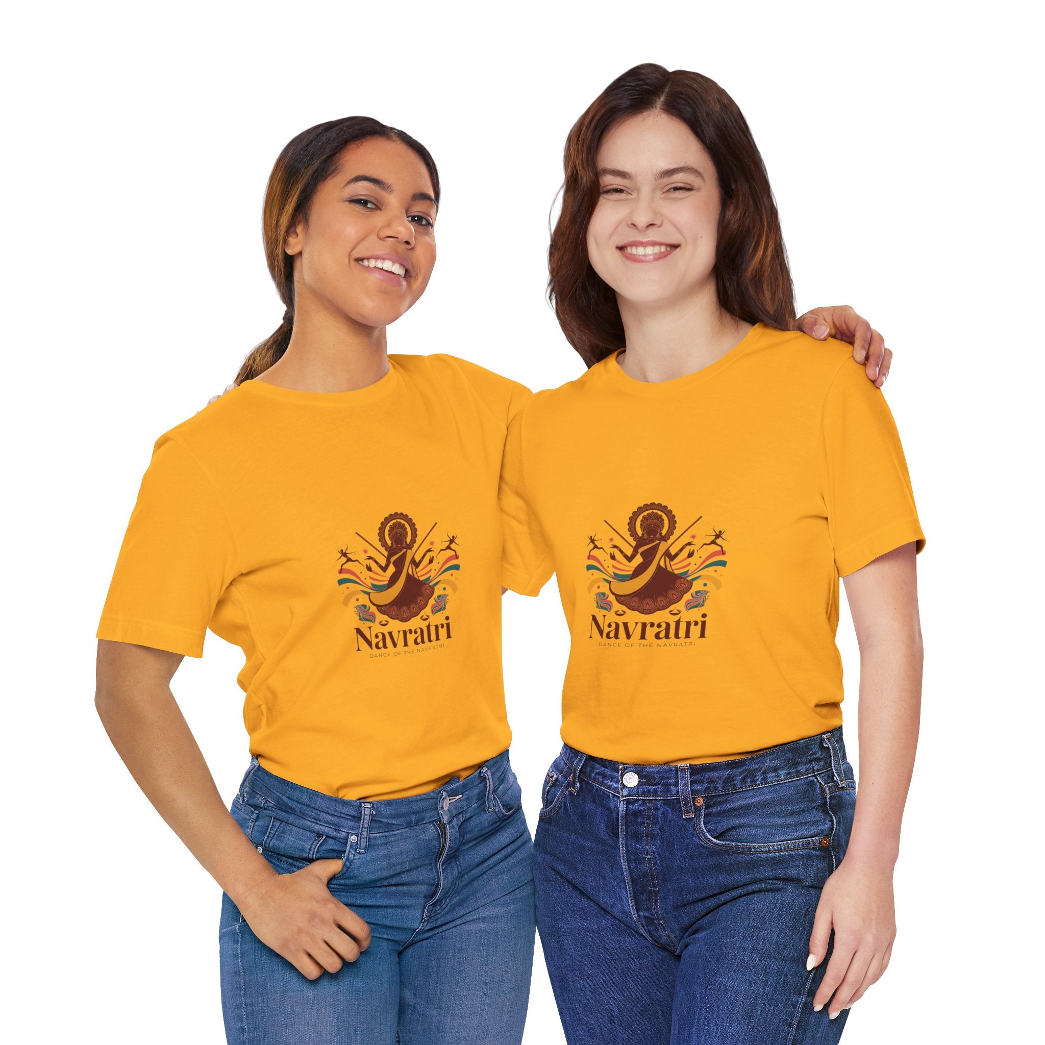 Navratri Festival T-Shirt, Dandiya Garba Tee, Colorful Outfit for Festival Nights