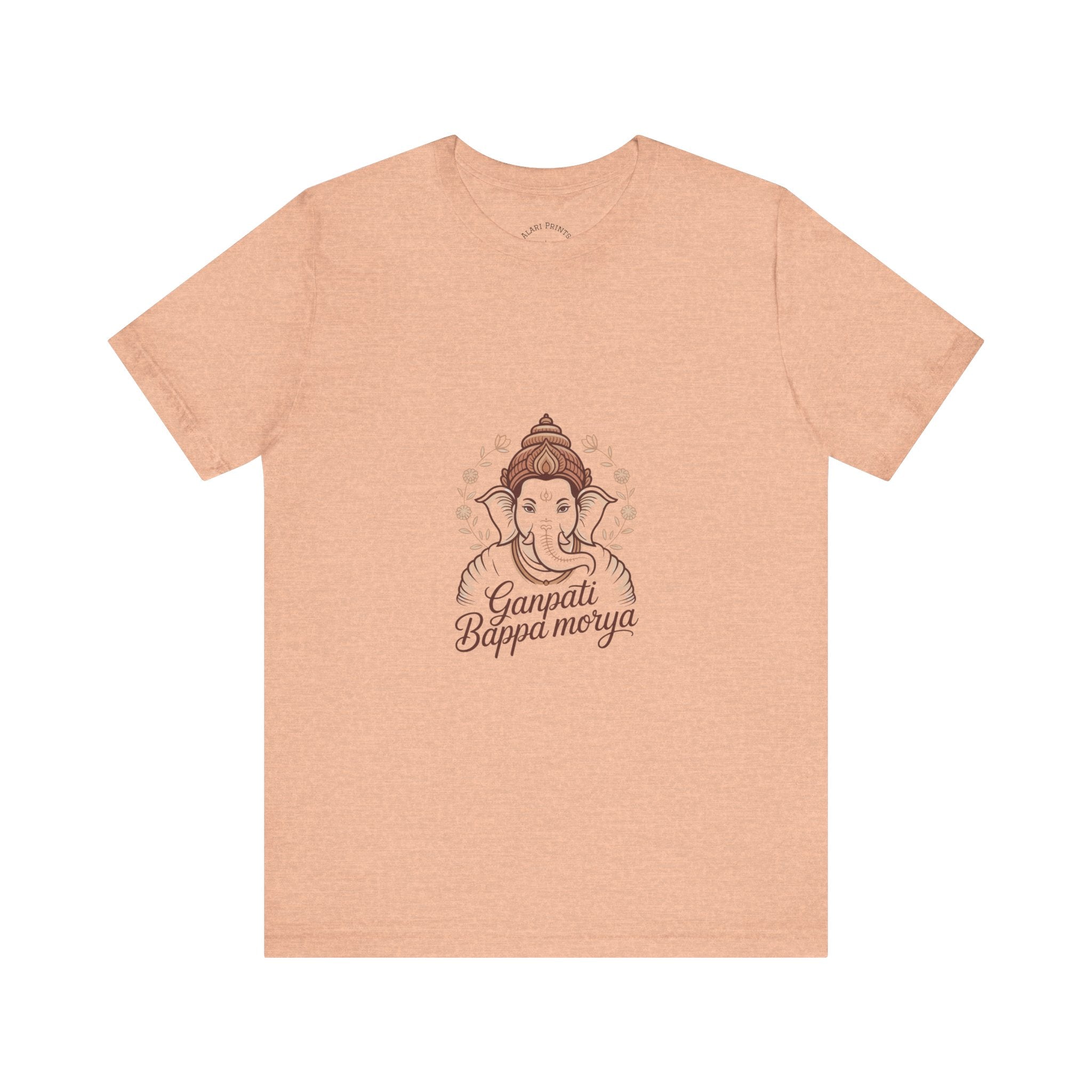 Ganesh Chaturthi T-Shirt, Ganpati Bappa Morya, Devotional Gift, Spiritual Celebration Outfit
