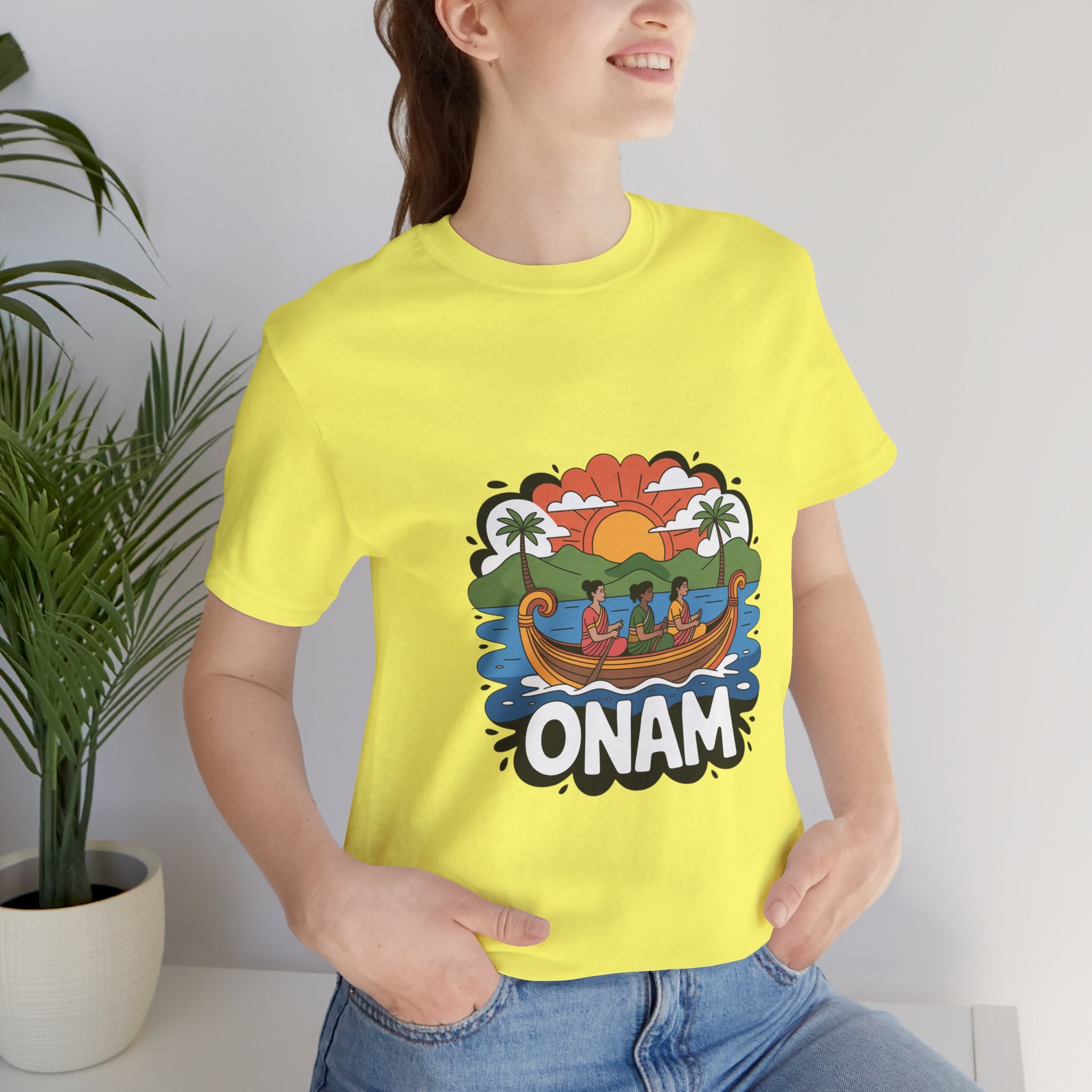 Onam Festival T-Shirt, Gift for Kerala Festival, Celebrate Onam in Style, Traditional Tee