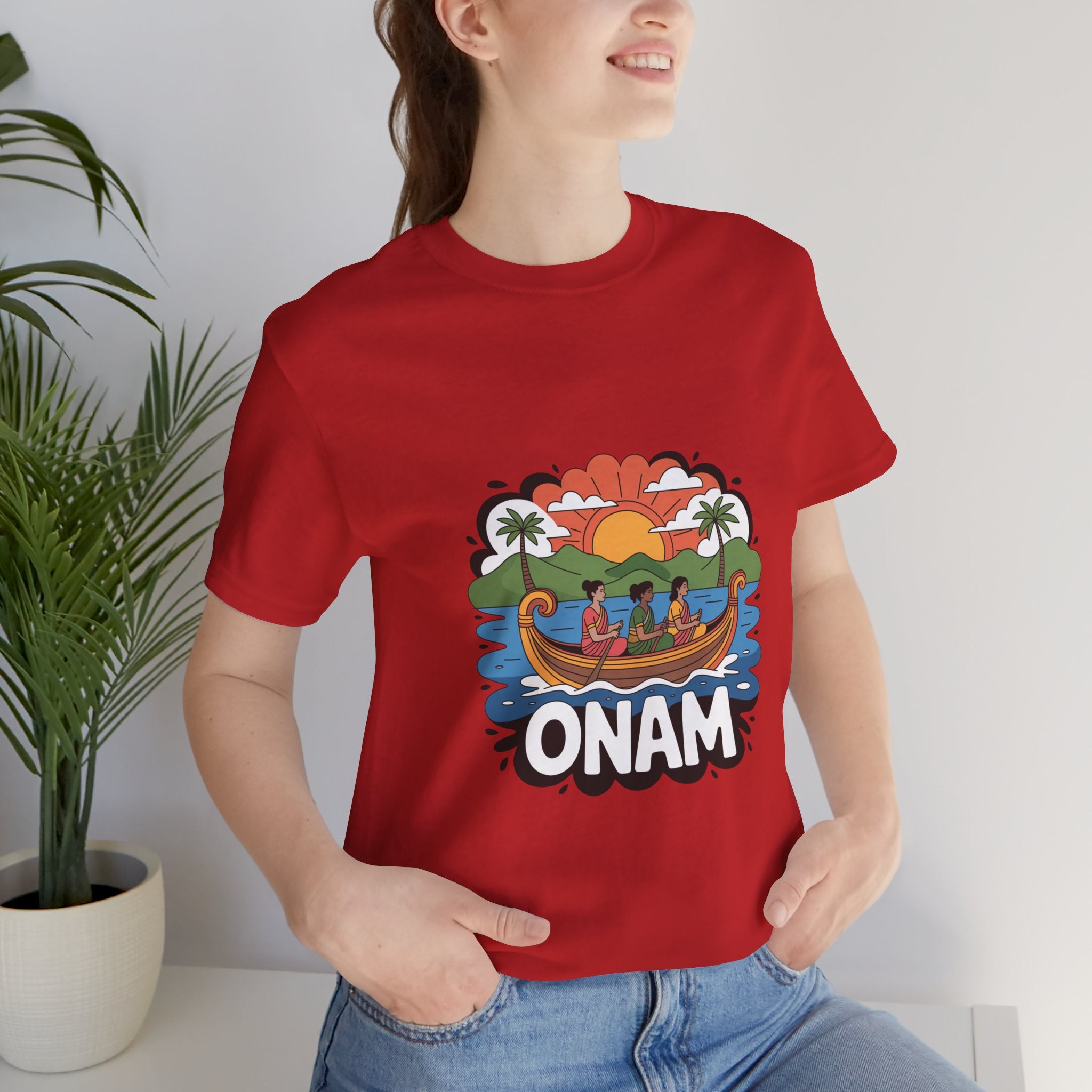 Onam Festival T-Shirt, Gift for Kerala Festival, Celebrate Onam in Style, Traditional Tee