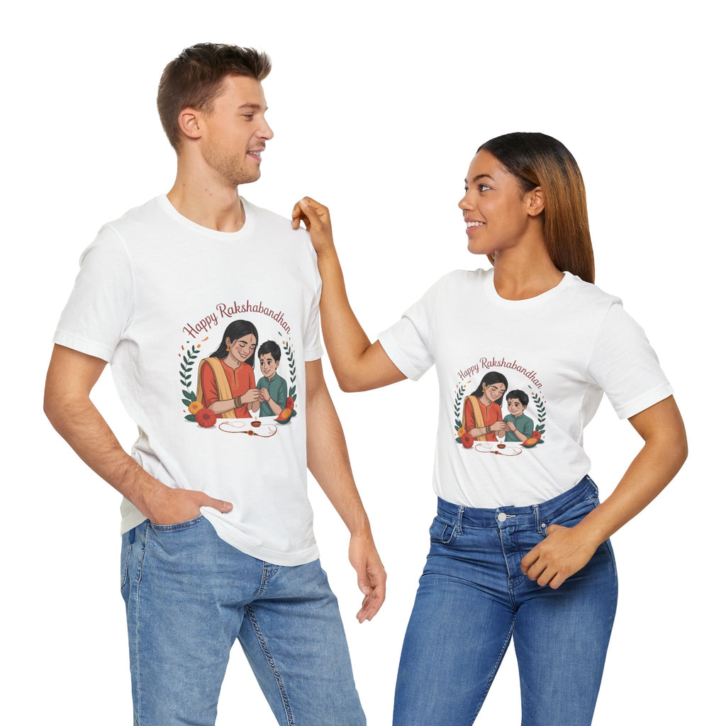 Rakshabandhan T-Shirt, Rakhi Gift for Brother Sister, Rakhi Celebration T-Shirt, Festive Wear