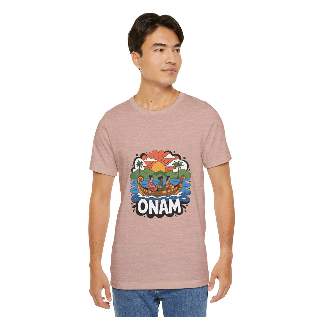 Onam Festival T-Shirt, Gift for Kerala Festival, Celebrate Onam in Style, Traditional Tee