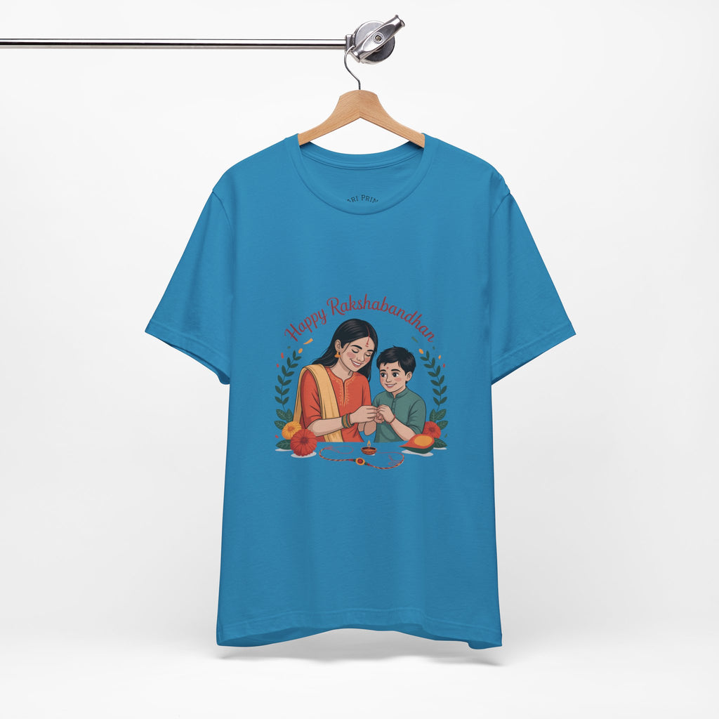 Rakshabandhan T-Shirt, Rakhi Gift for Brother Sister, Rakhi Celebration T-Shirt, Festive Wear