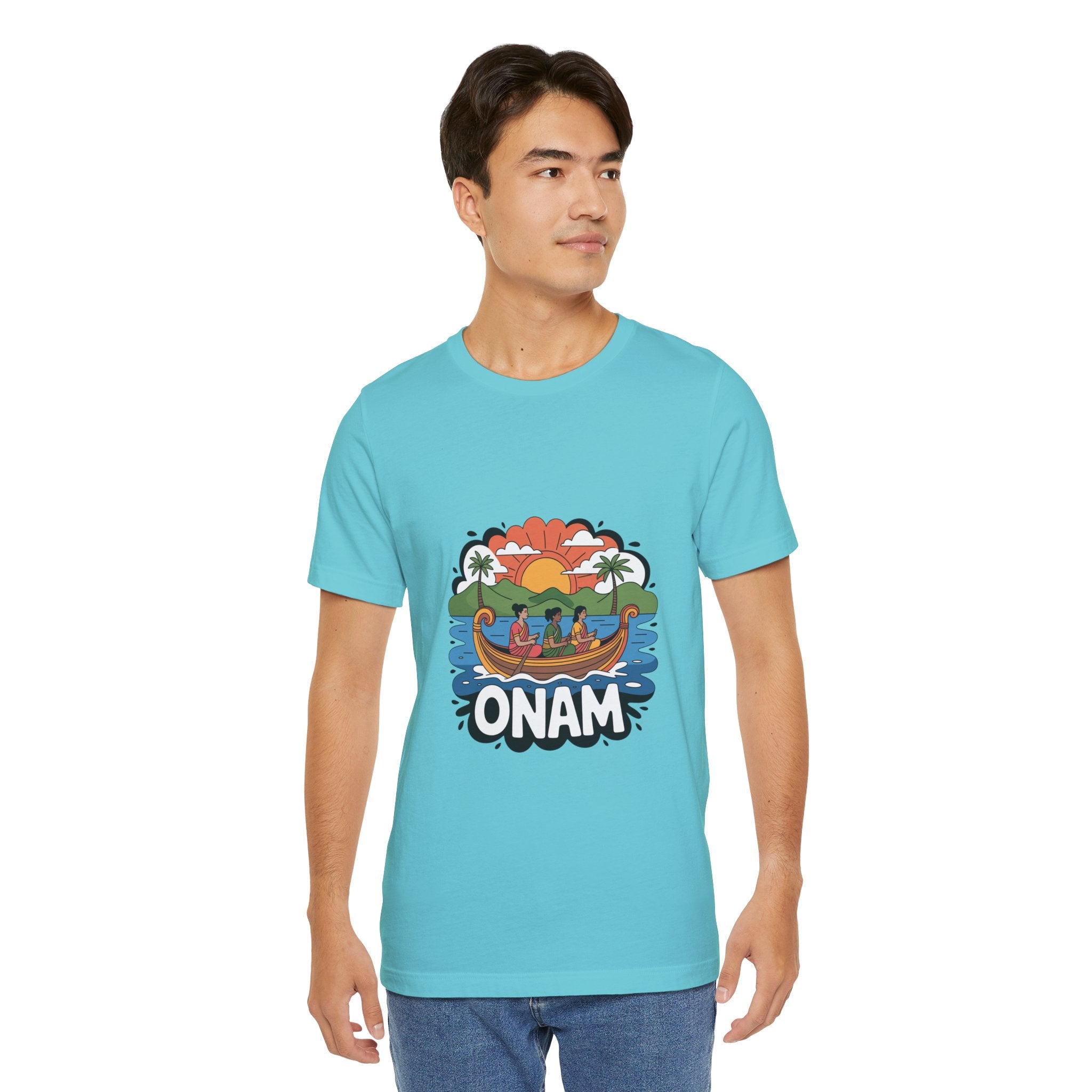 Onam Festival T-Shirt, Gift for Kerala Festival, Celebrate Onam in Style, Traditional Tee