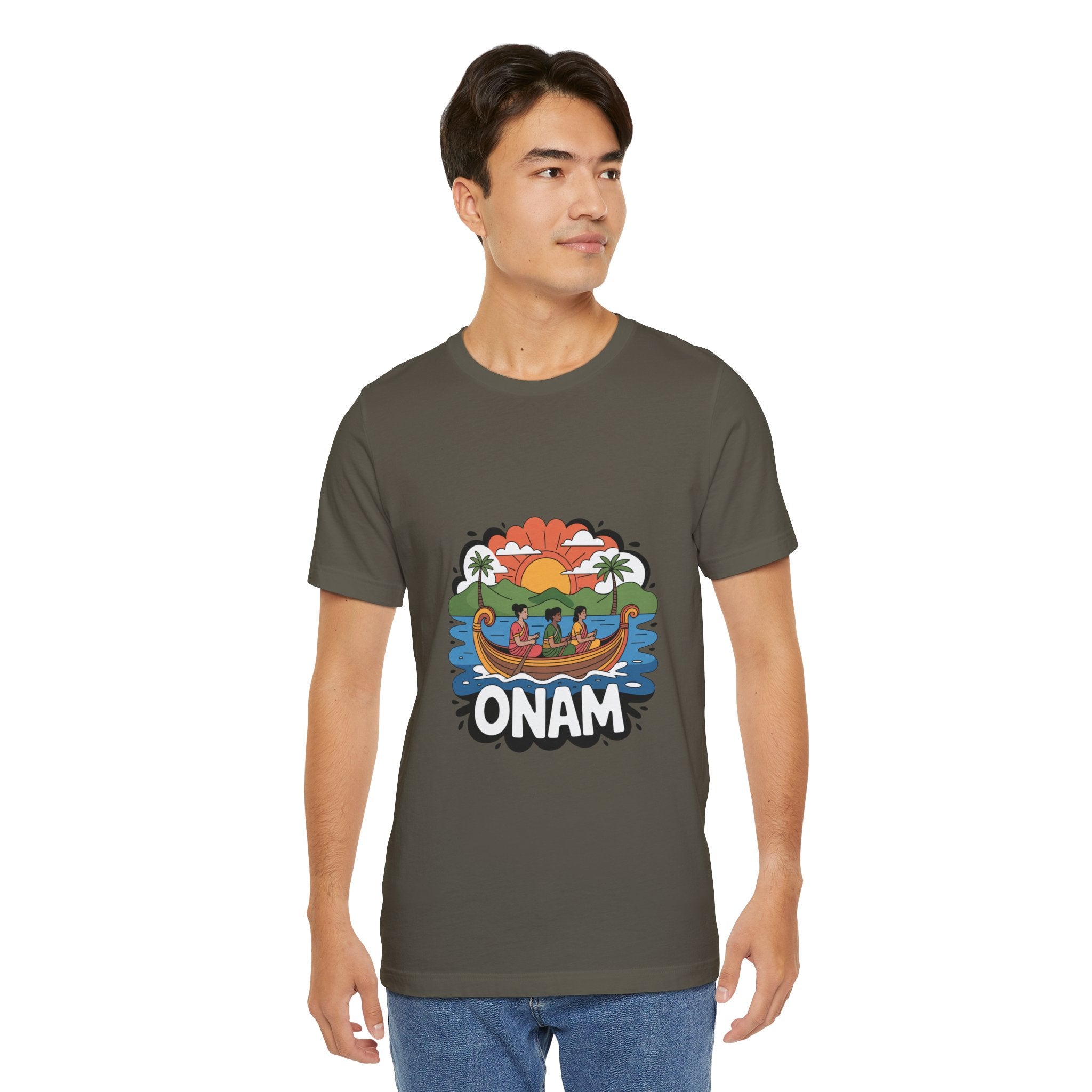 Onam Festival T-Shirt, Gift for Kerala Festival, Celebrate Onam in Style, Traditional Tee