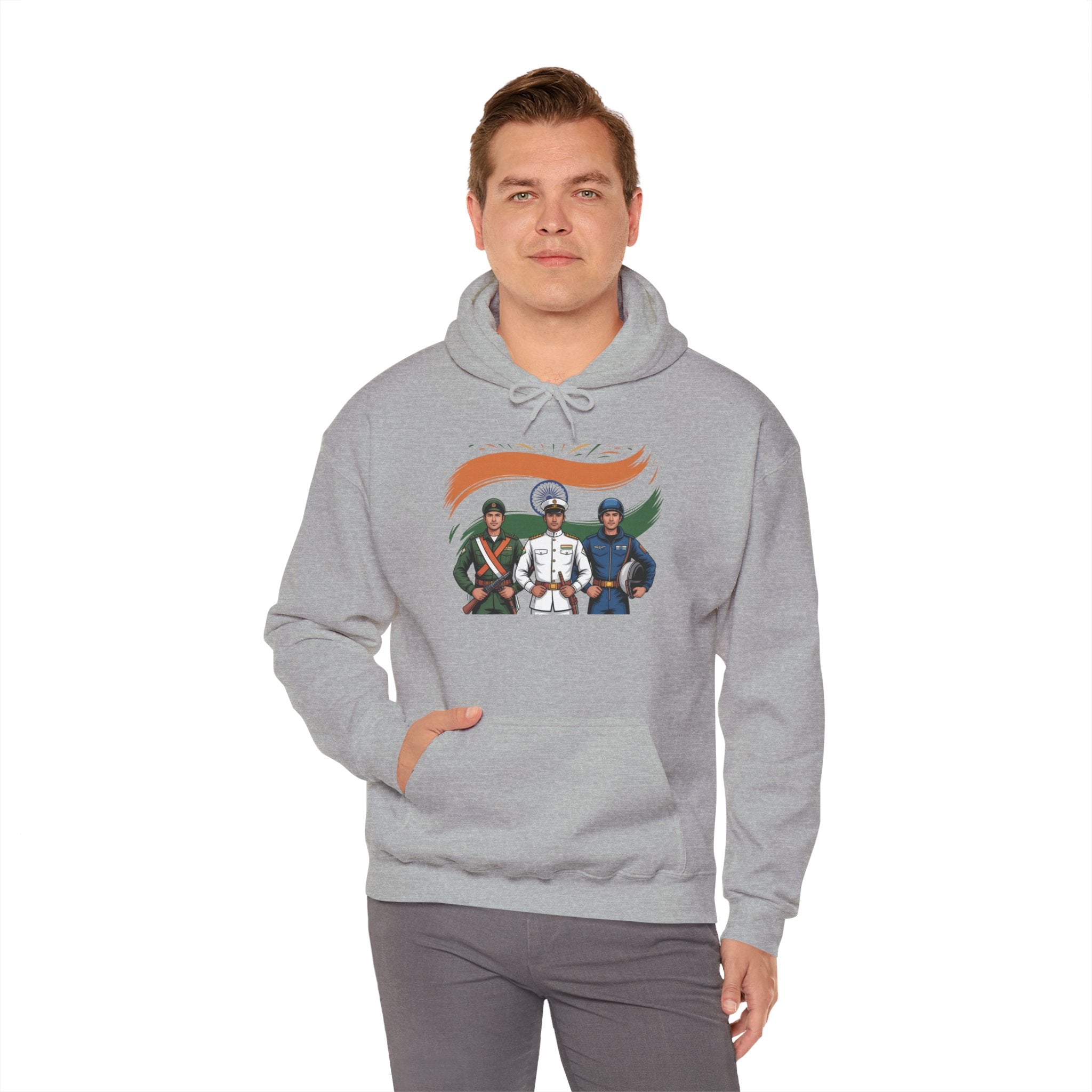 Republic Day Hoodie, Proud to Be Indian, Patriotic Hoodie, Indian Flag Celebration Outfit