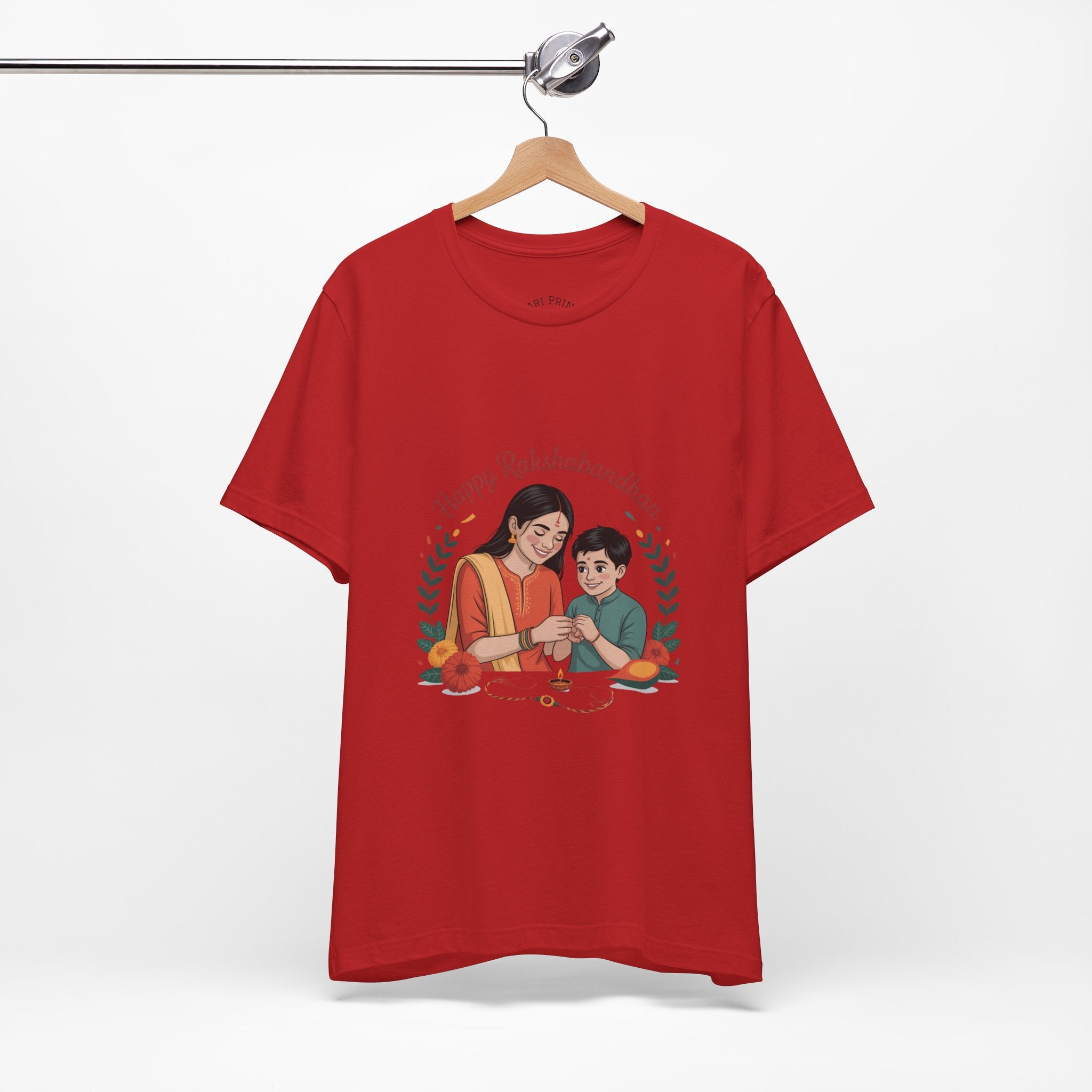 Rakshabandhan T-Shirt, Rakhi Gift for Brother Sister, Rakhi Celebration T-Shirt, Festive Wear