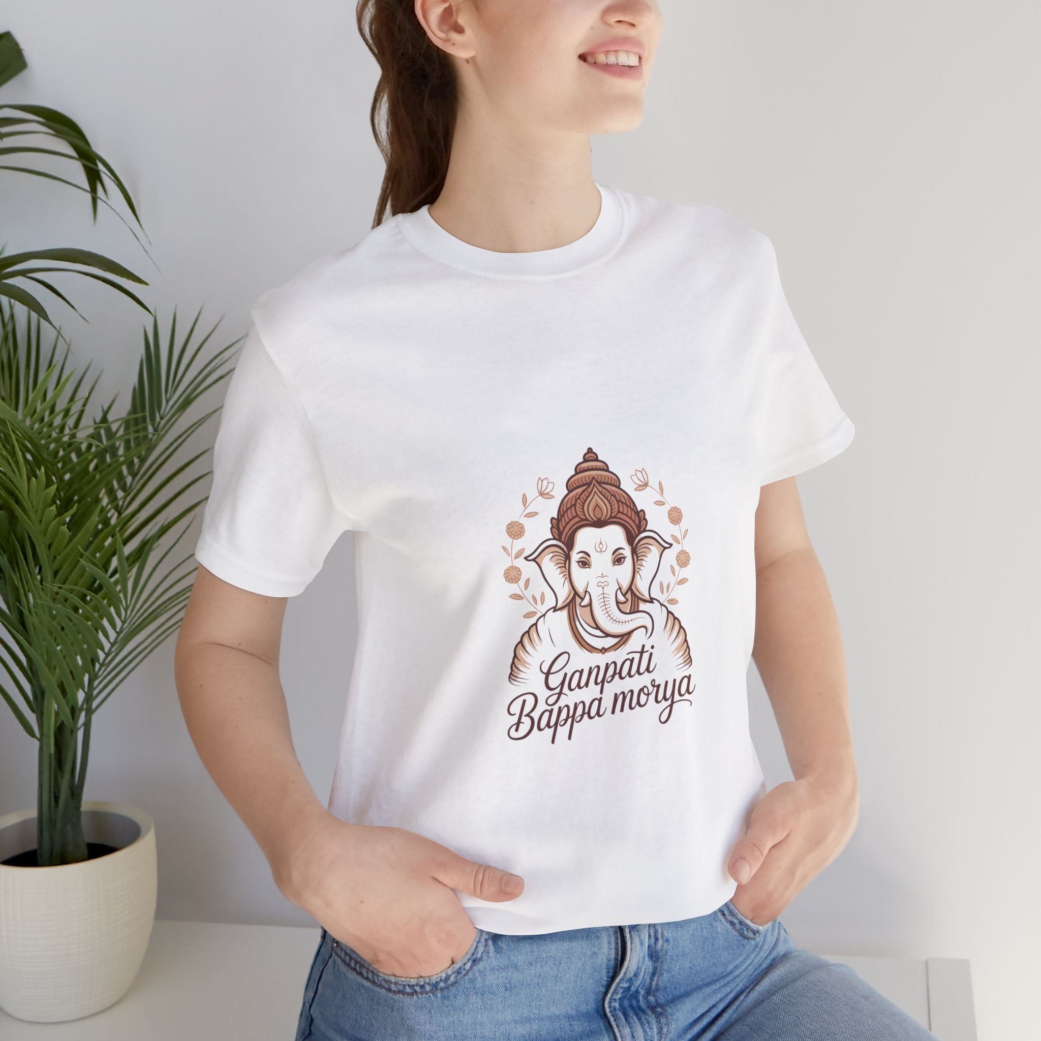 Ganesh Chaturthi T-Shirt, Ganpati Bappa Morya, Devotional Gift, Spiritual Celebration Outfit