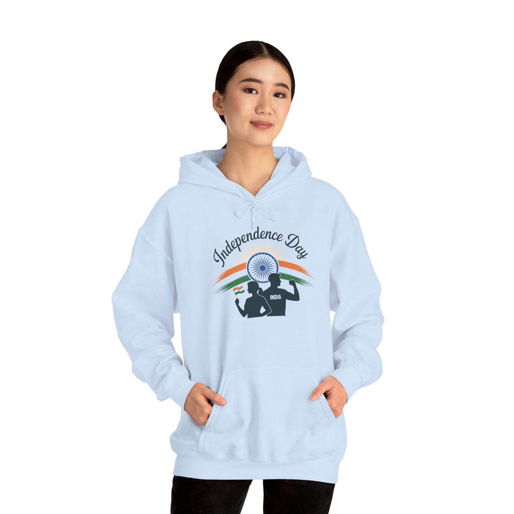 Independence Day Hoodie, Patriotic, Celebrate India's Freedom, Tricolour Hoodie, Indian Flag