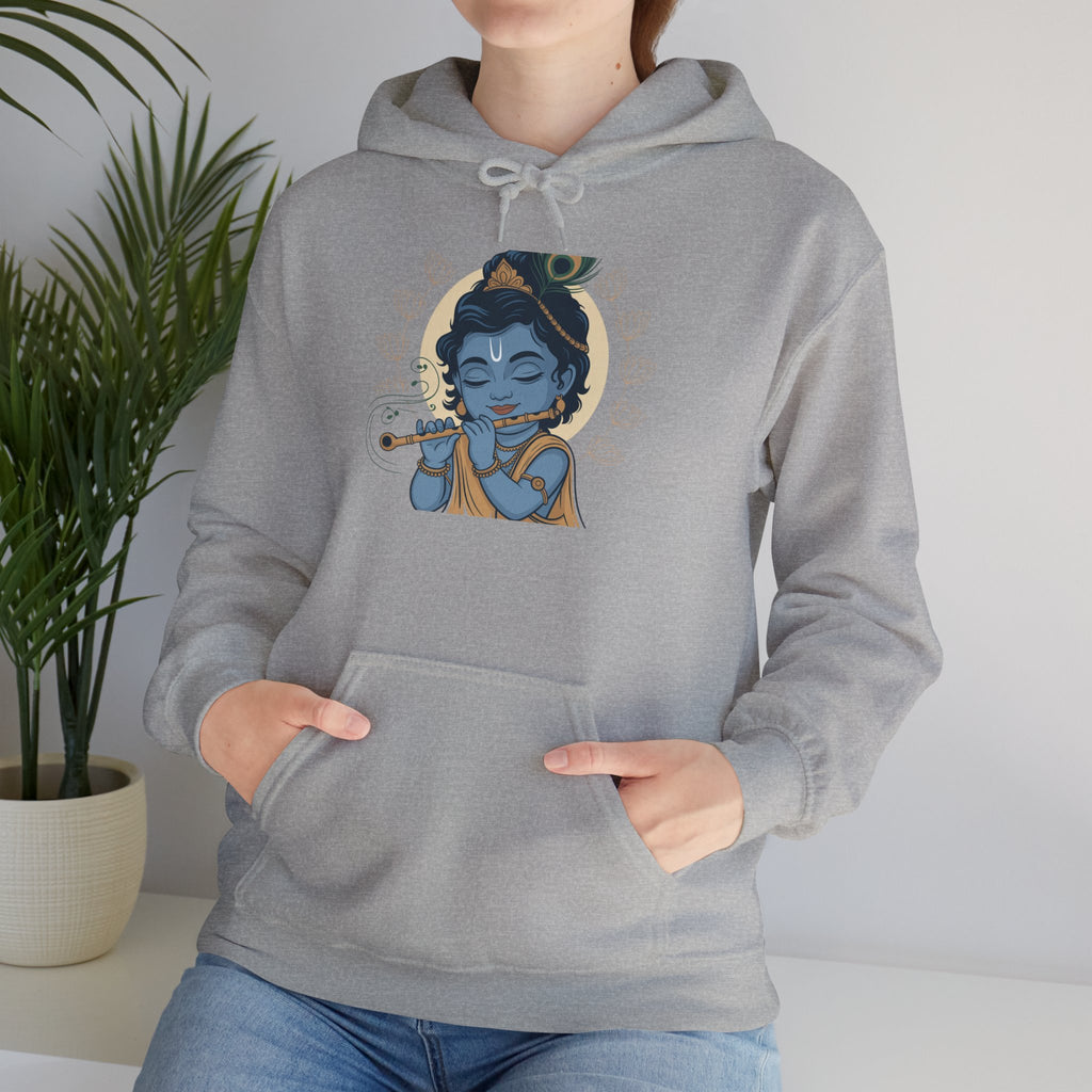 Krishna Janmashtami Hoodie, Lord Krishna Hoodie, Devotional Hoodie, Festive Celebration Wear