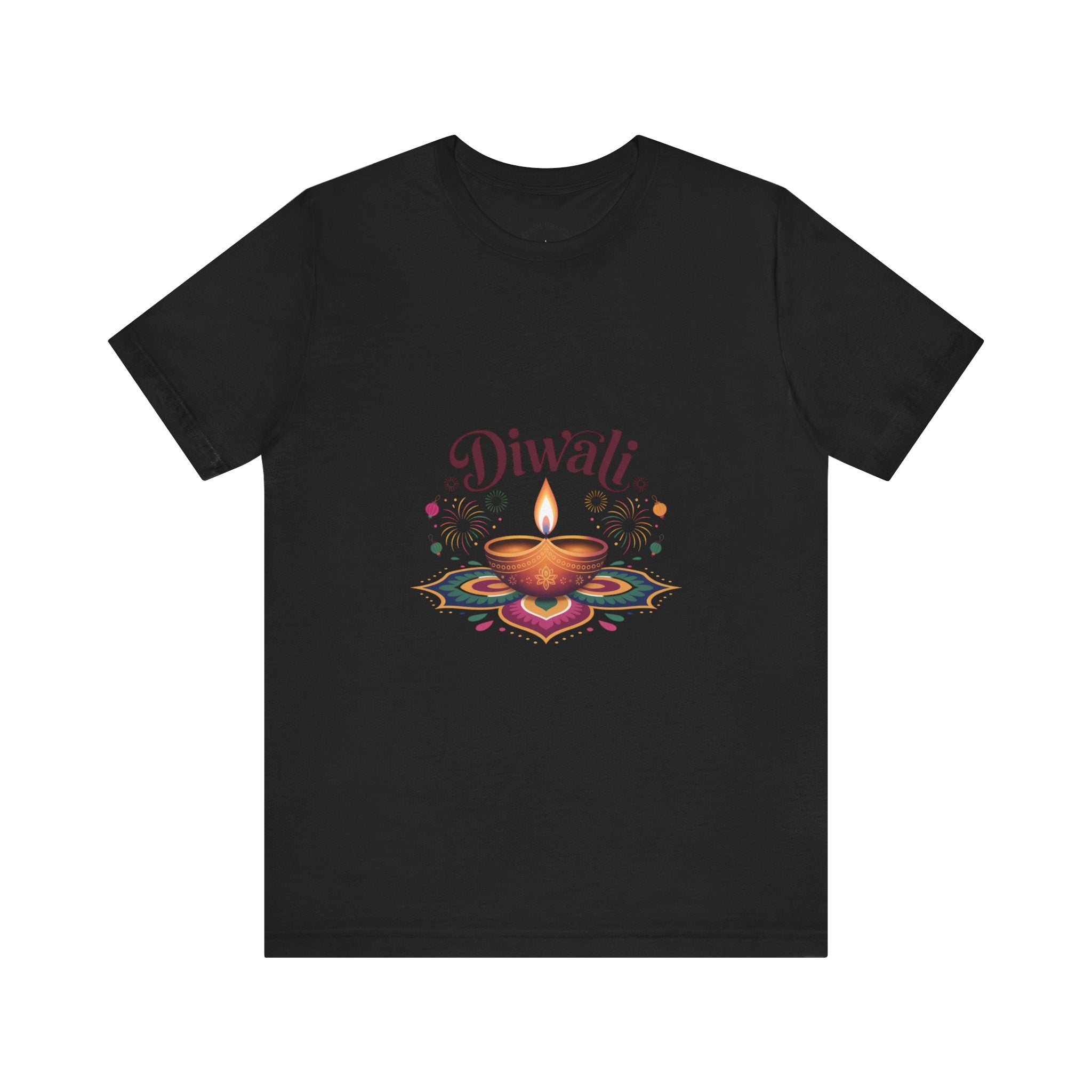 Diwali Festival T-Shirt, Festival of Lights Tee, Traditional Festive Wear, Diwali Party Tee