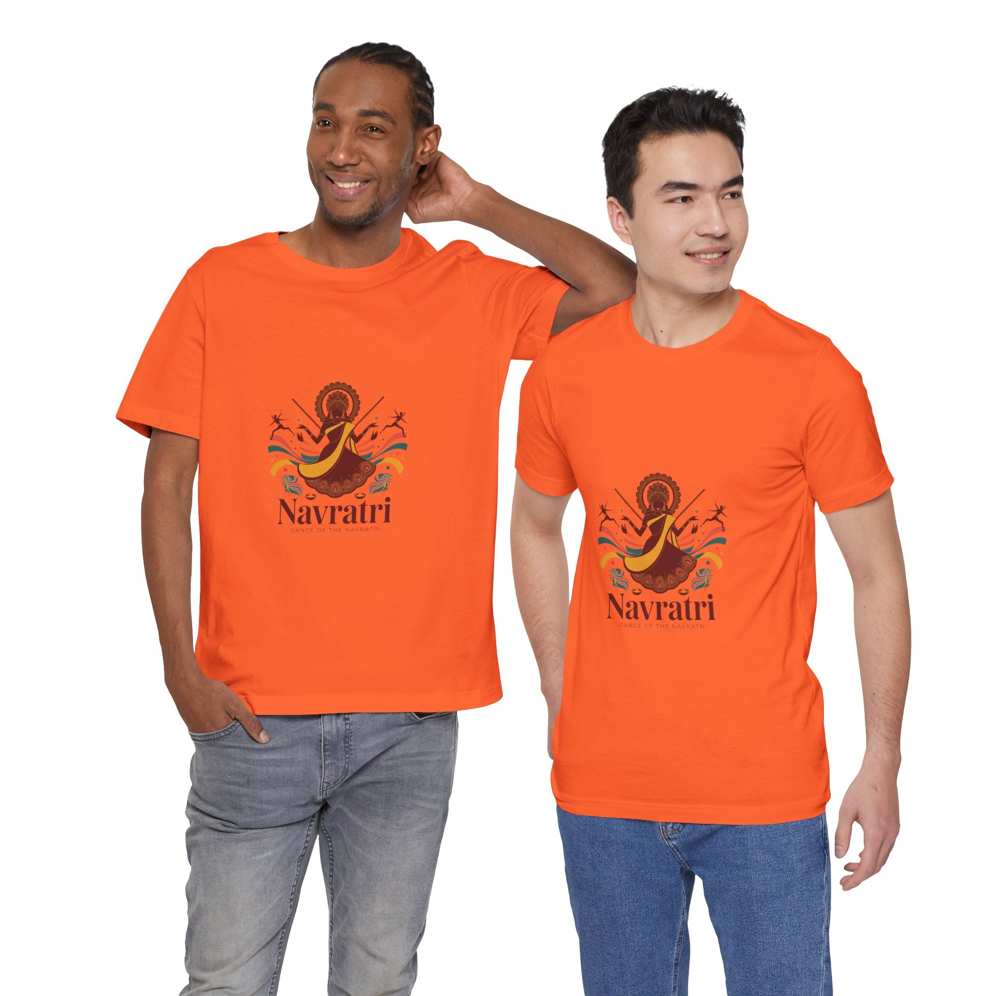 Navratri Festival T-Shirt, Dandiya Garba Tee, Colorful Outfit for Festival Nights