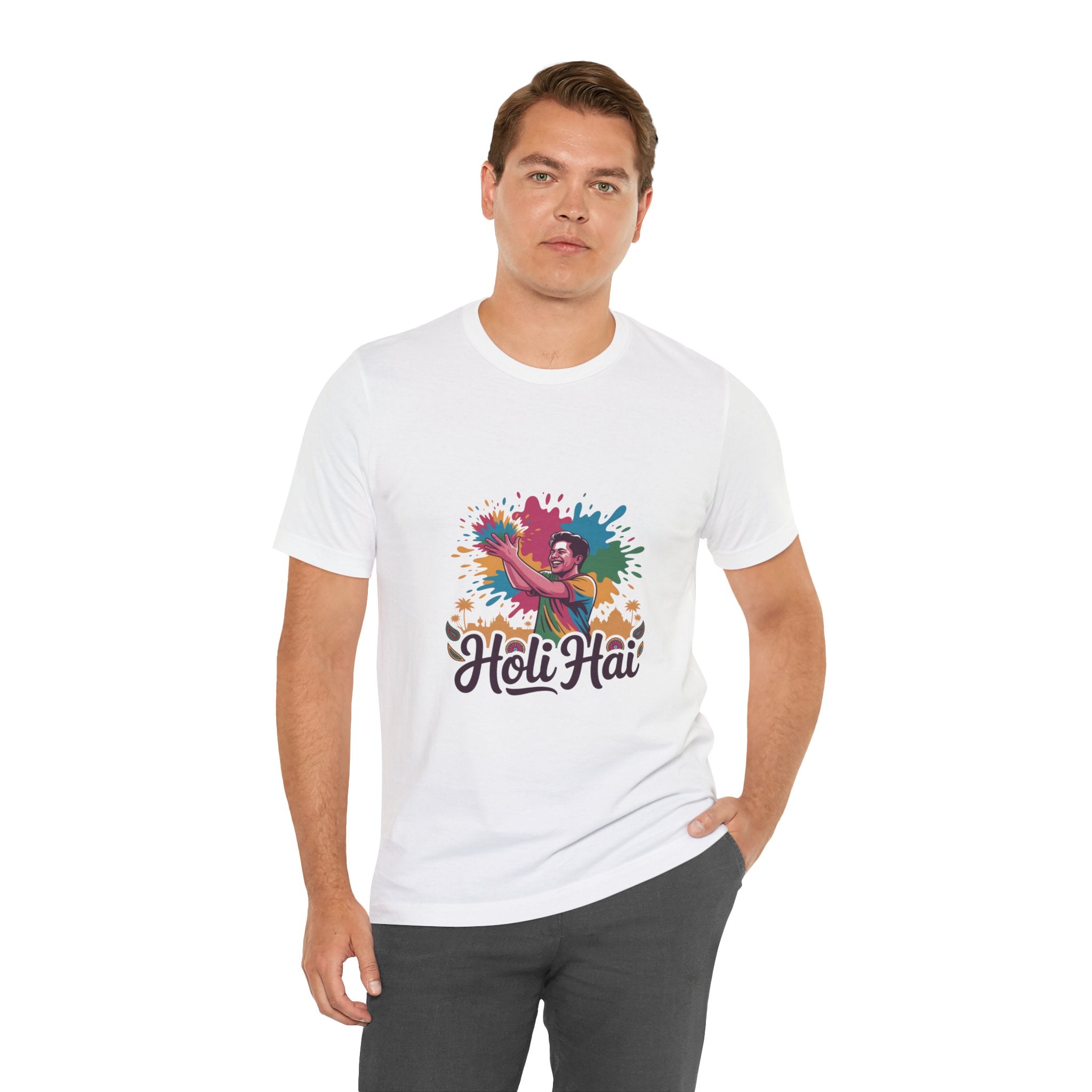 Holi Celebration T-Shirt, Festival of Colors Tee, Color Splash Tee, Holi Party Tee