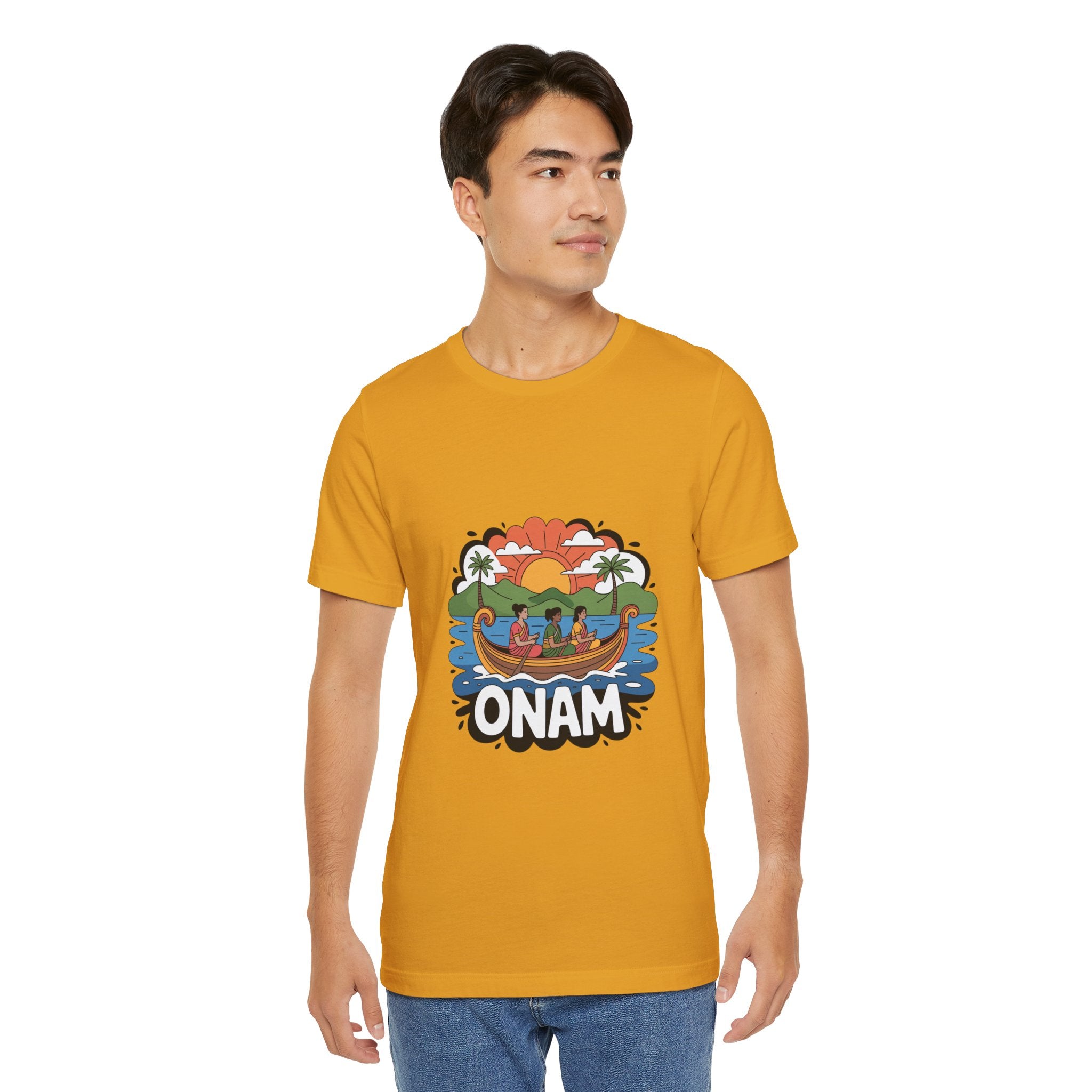 Onam Festival T-Shirt, Gift for Kerala Festival, Celebrate Onam in Style, Traditional Tee