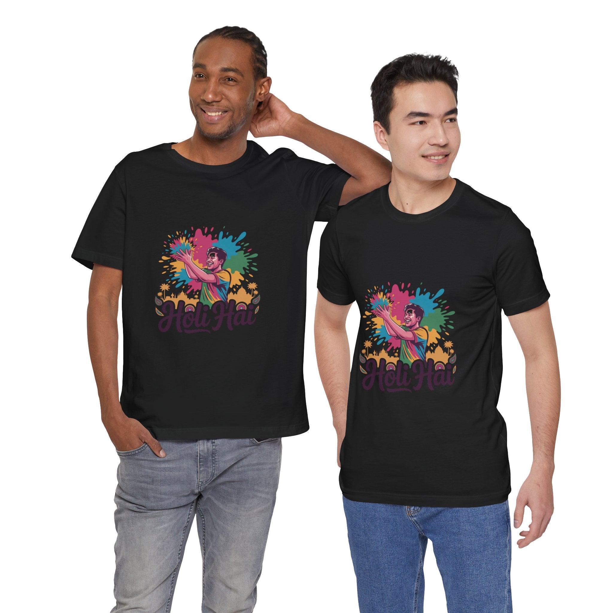 Holi Celebration T-Shirt, Festival of Colors Tee, Color Splash Tee, Holi Party Tee