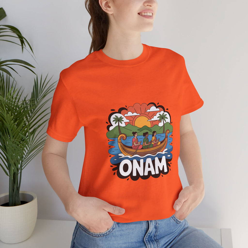Onam Festival T-Shirt, Gift for Kerala Festival, Celebrate Onam in Style, Traditional Tee