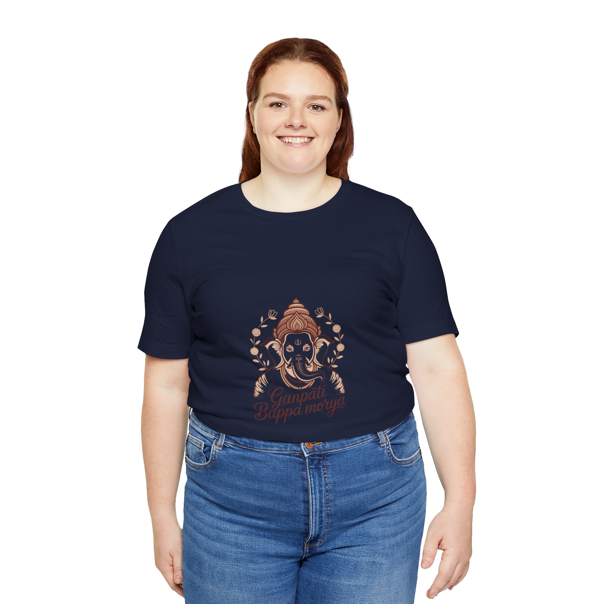 Ganesh Chaturthi T-Shirt, Ganpati Bappa Morya, Devotional Gift, Spiritual Celebration Outfit