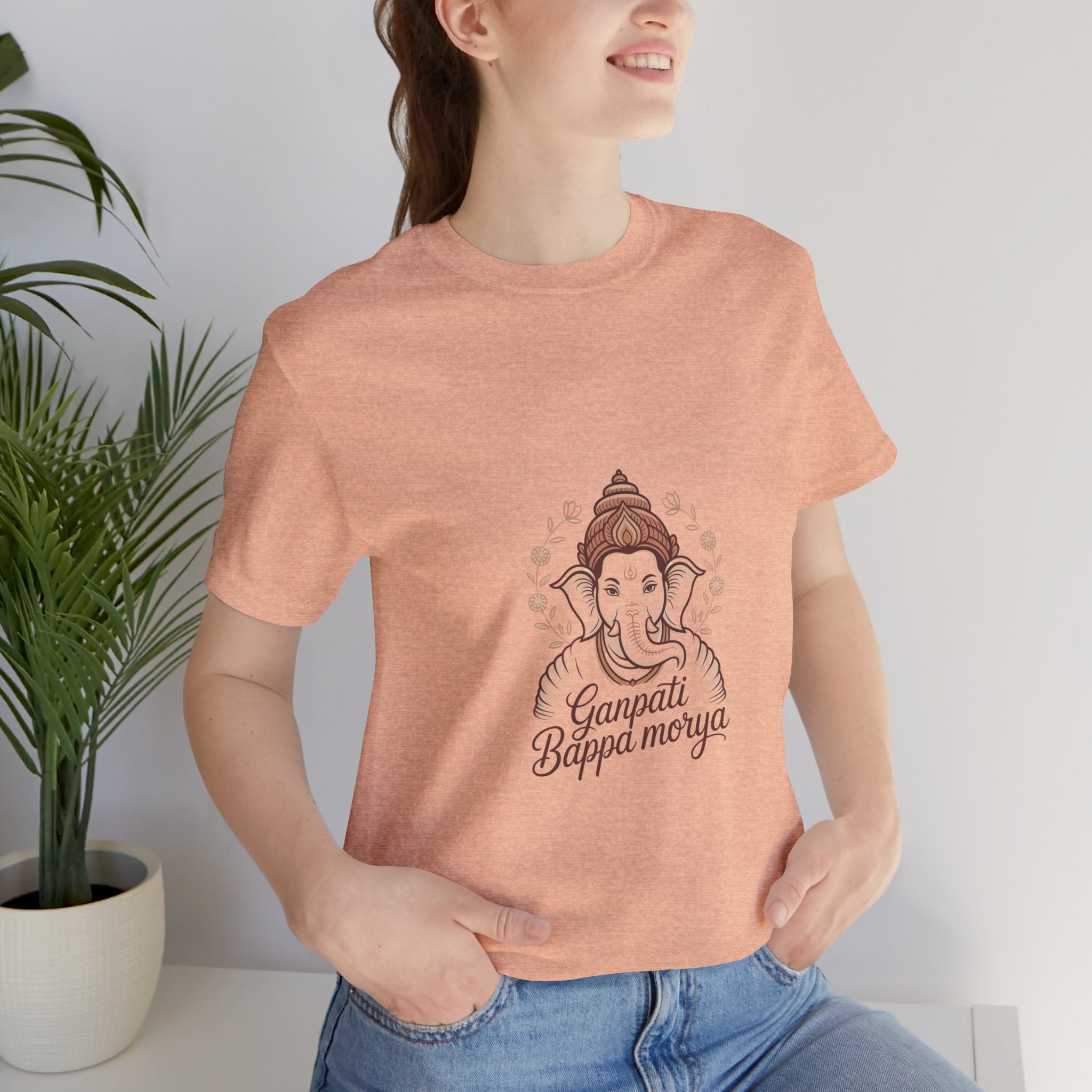 Ganesh Chaturthi T-Shirt, Ganpati Bappa Morya, Devotional Gift, Spiritual Celebration Outfit