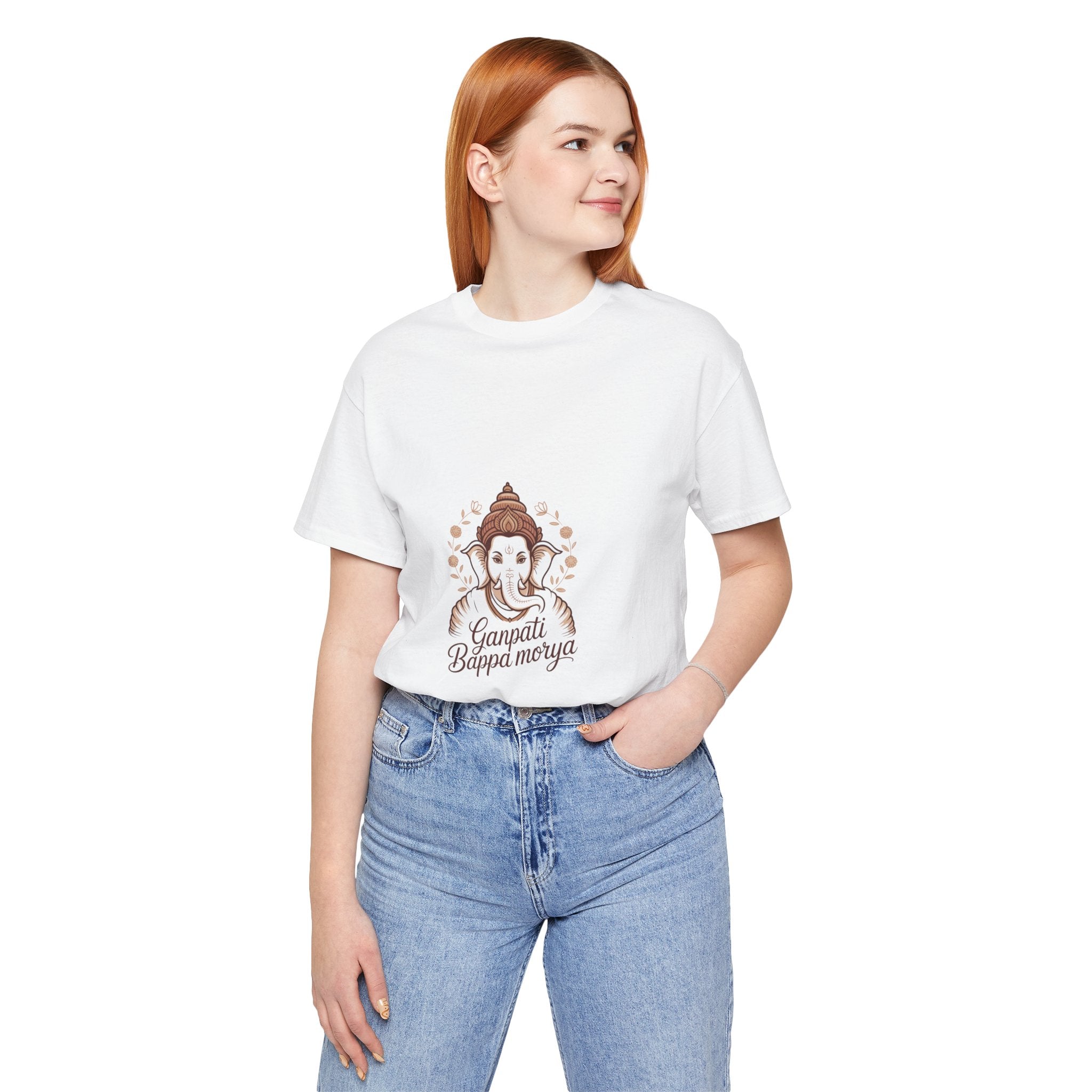 Ganesh Chaturthi T-Shirt, Ganpati Bappa Morya, Devotional Gift, Spiritual Celebration Outfit