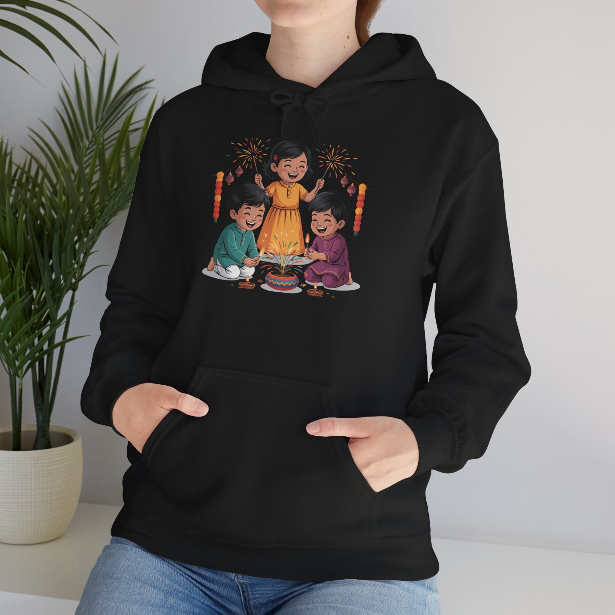Diwali Celebration Hoodie, Diwali Party Hoodie, Festival of Lights Hoodie, Trendy Outfit