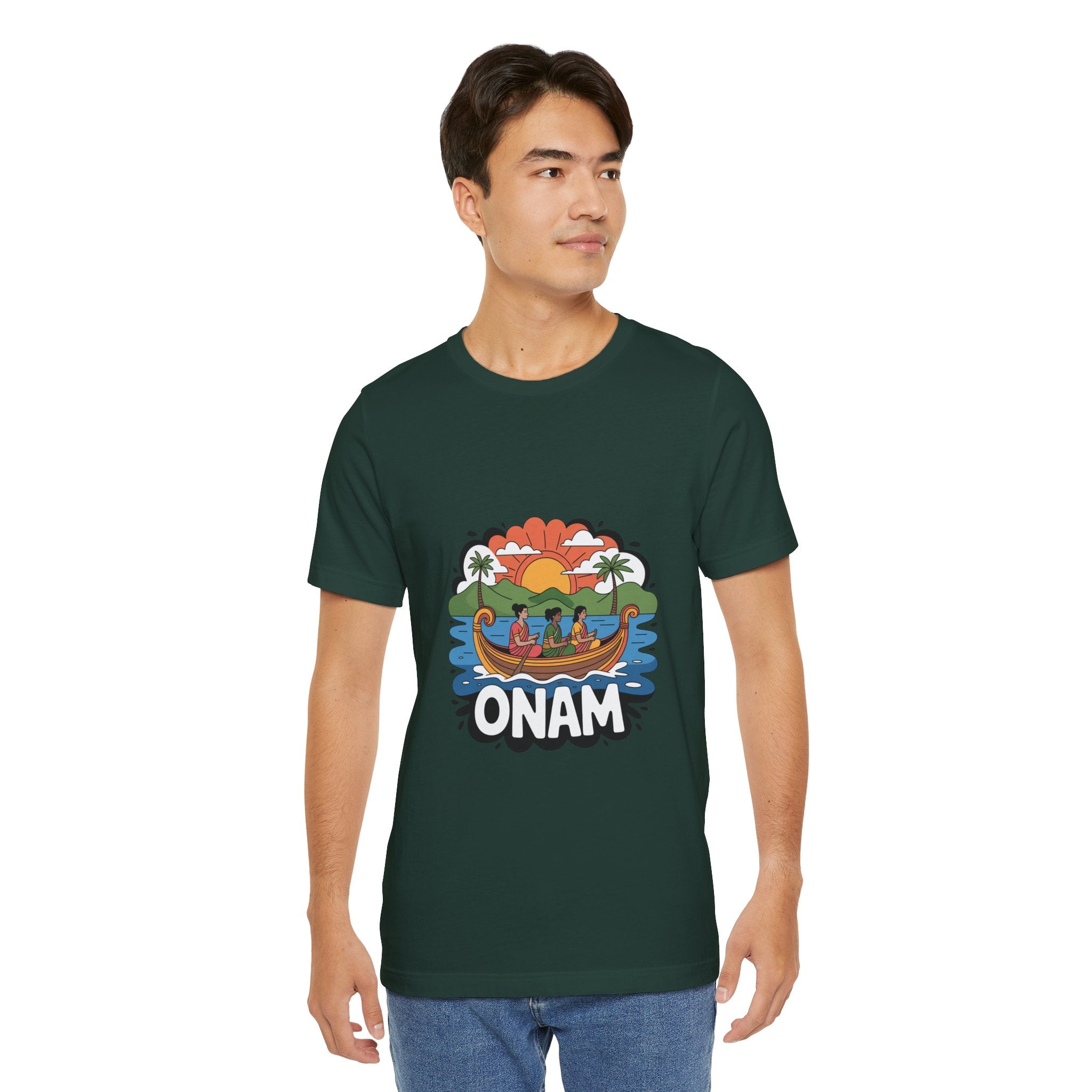 Onam Festival T-Shirt, Gift for Kerala Festival, Celebrate Onam in Style, Traditional Tee