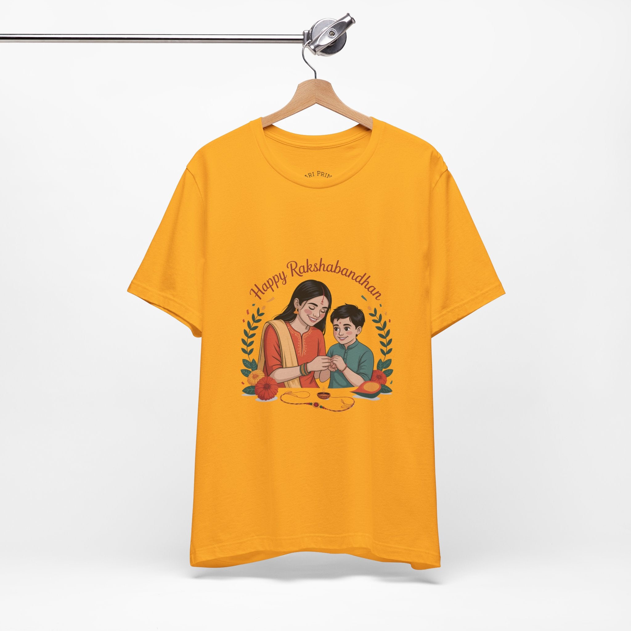 Rakshabandhan T-Shirt, Rakhi Gift for Brother Sister, Rakhi Celebration T-Shirt, Festive Wear