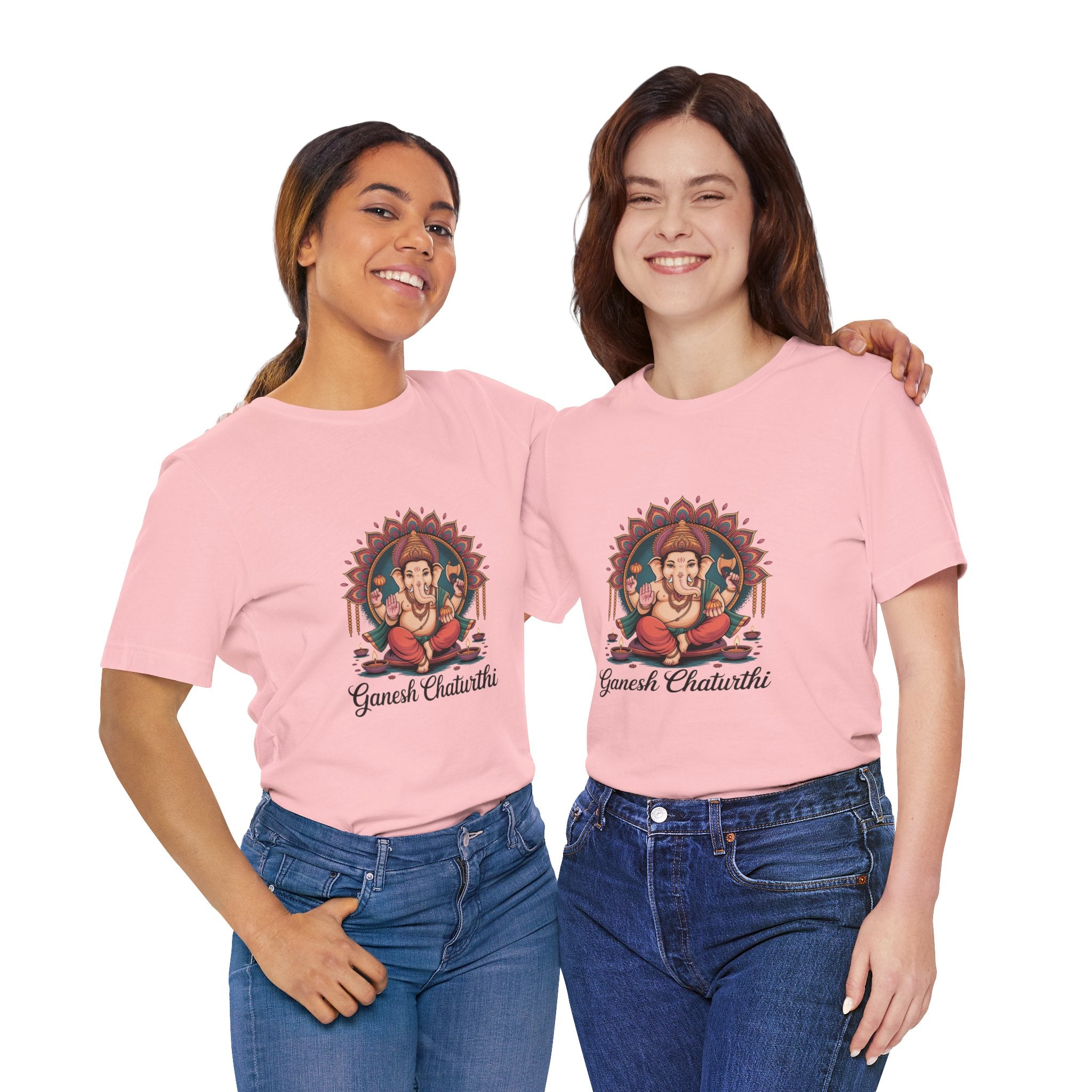 Ganesh Chaturthi T-Shirt, Ganpati Bappa Morya, Ganesha Tee, Spiritual Devotional Wear