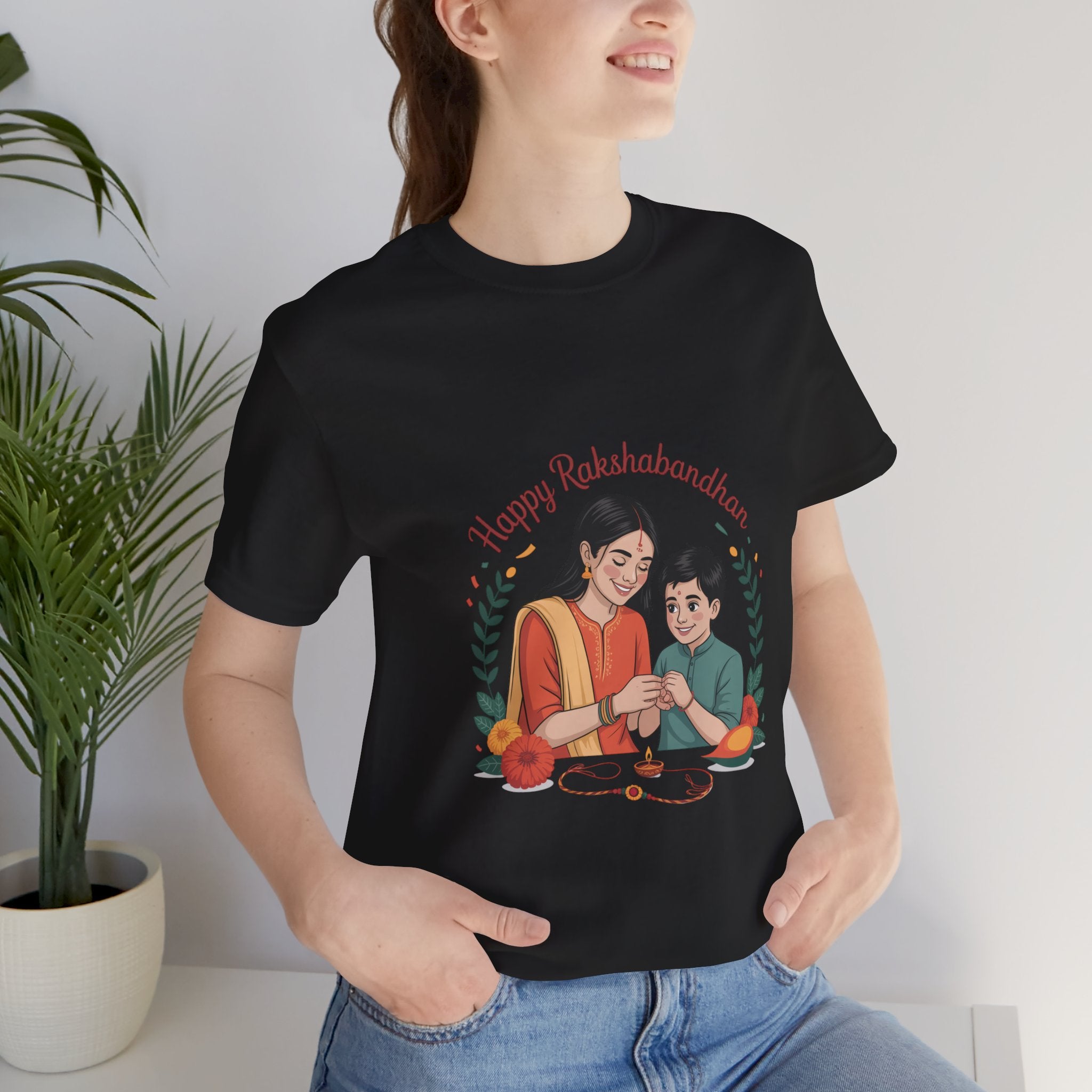 Rakshabandhan T-Shirt, Rakhi Gift for Brother Sister, Rakhi Celebration T-Shirt, Festive Wear