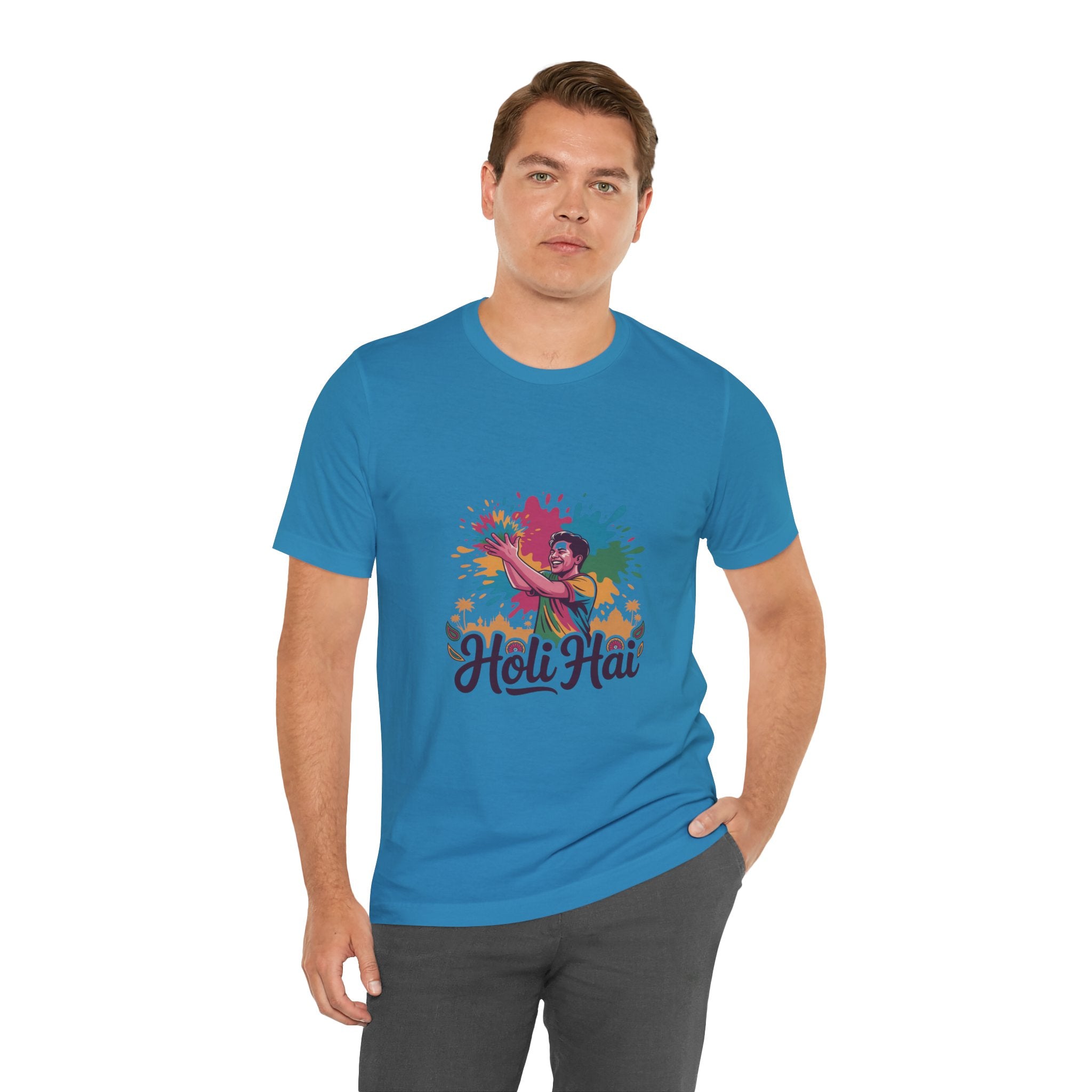 Holi Celebration T-Shirt, Festival of Colors Tee, Color Splash Tee, Holi Party Tee