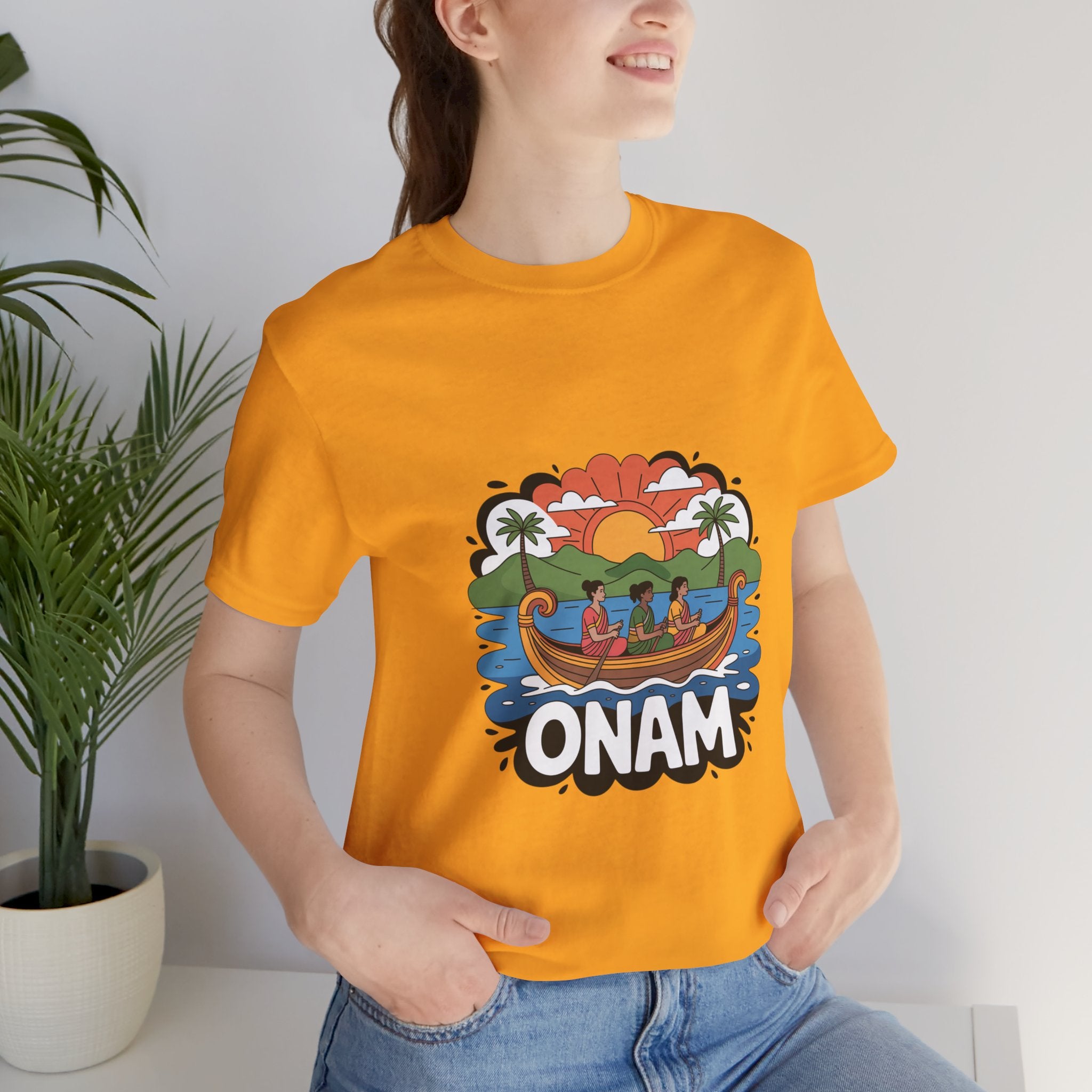 Onam Festival T-Shirt, Gift for Kerala Festival, Celebrate Onam in Style, Traditional Tee