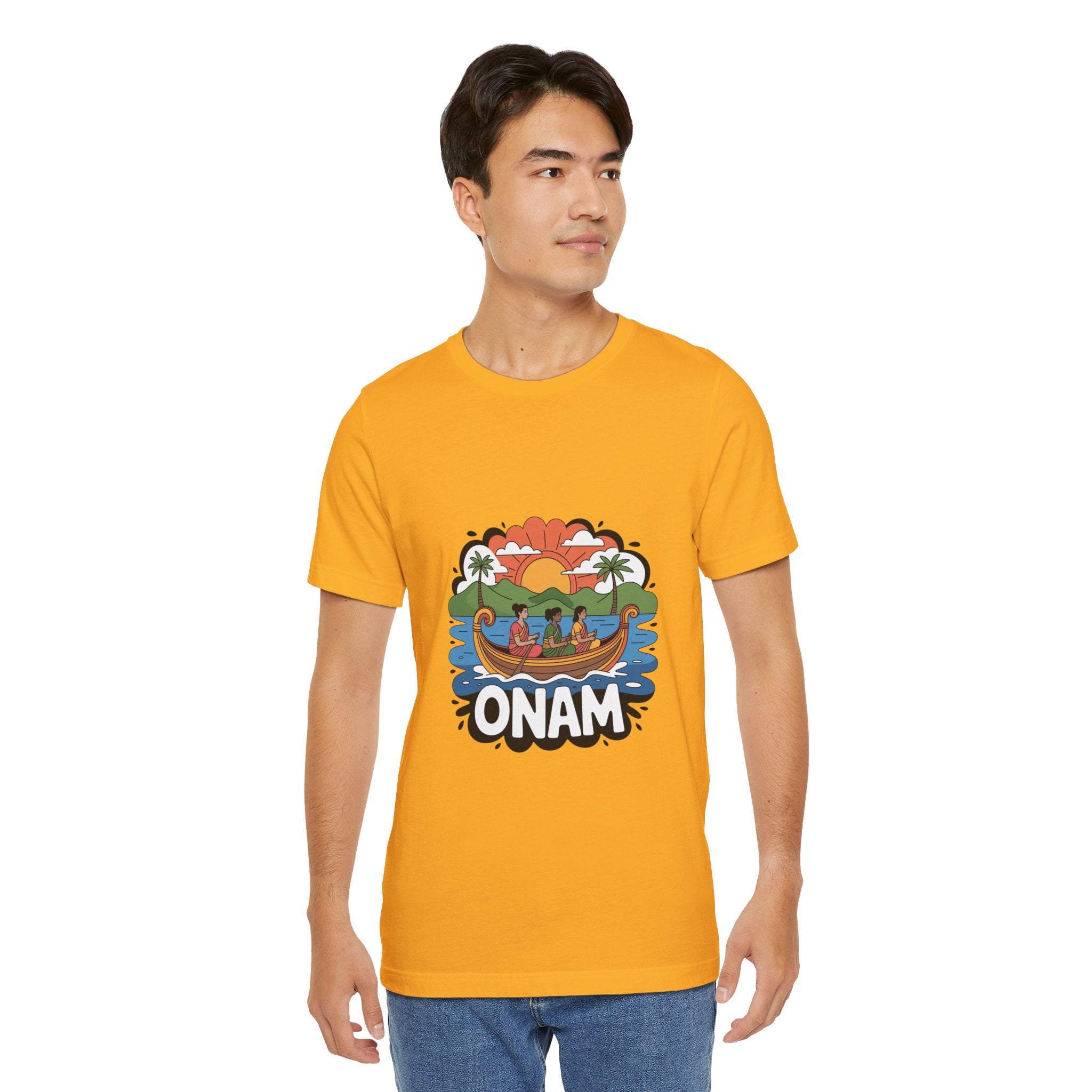 Onam Festival T-Shirt, Gift for Kerala Festival, Celebrate Onam in Style, Traditional Tee