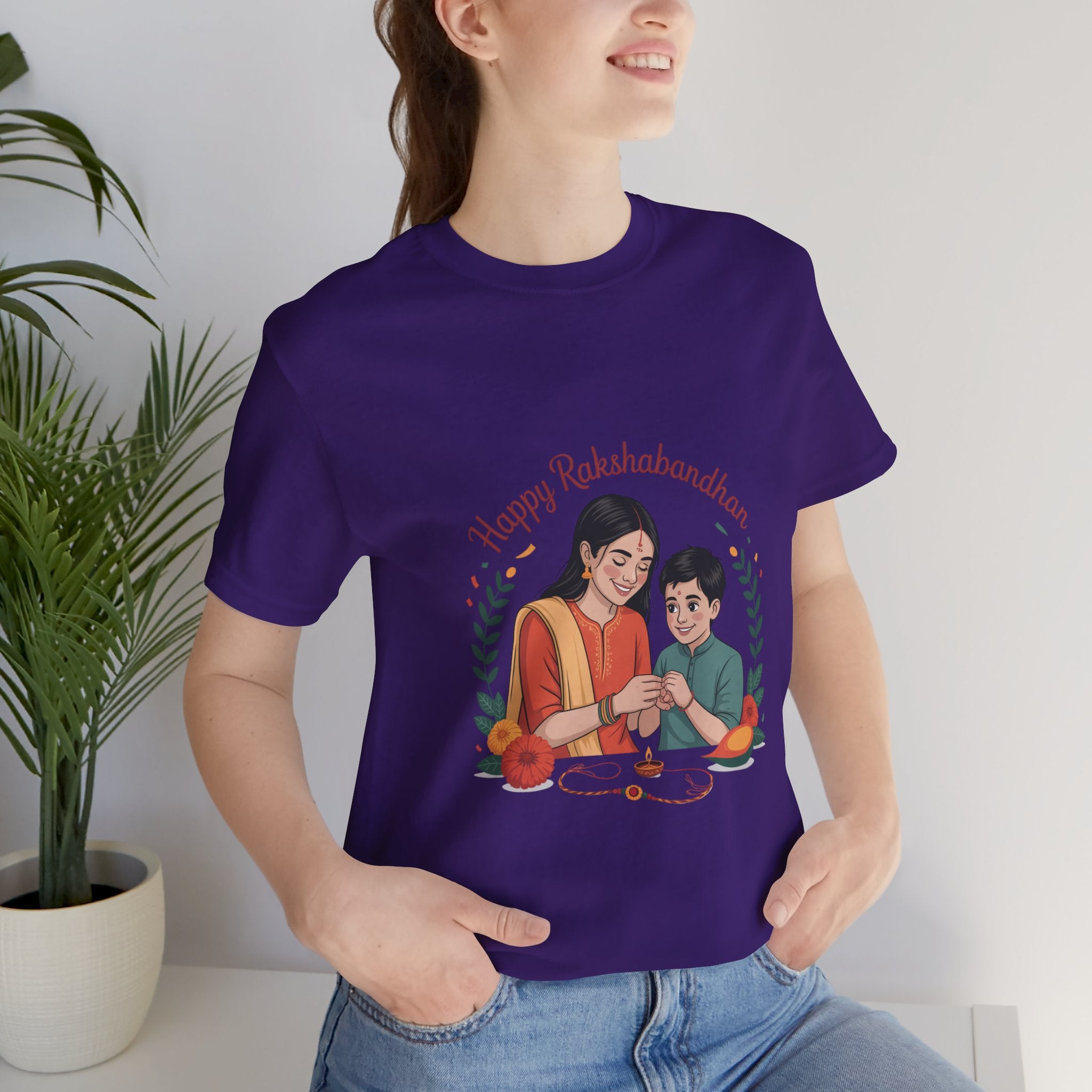 Rakshabandhan T-Shirt, Rakhi Gift for Brother Sister, Rakhi Celebration T-Shirt, Festive Wear