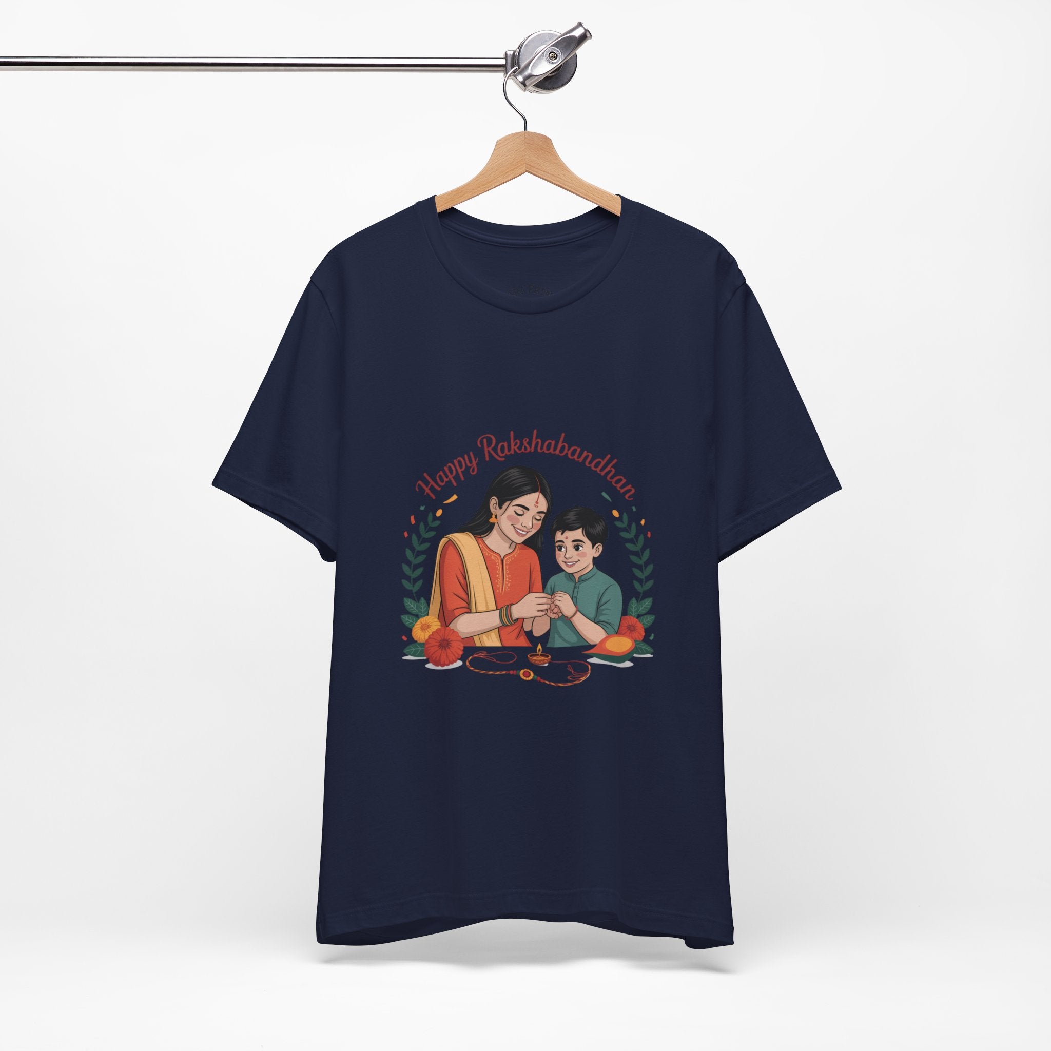 Rakshabandhan T-Shirt, Rakhi Gift for Brother Sister, Rakhi Celebration T-Shirt, Festive Wear