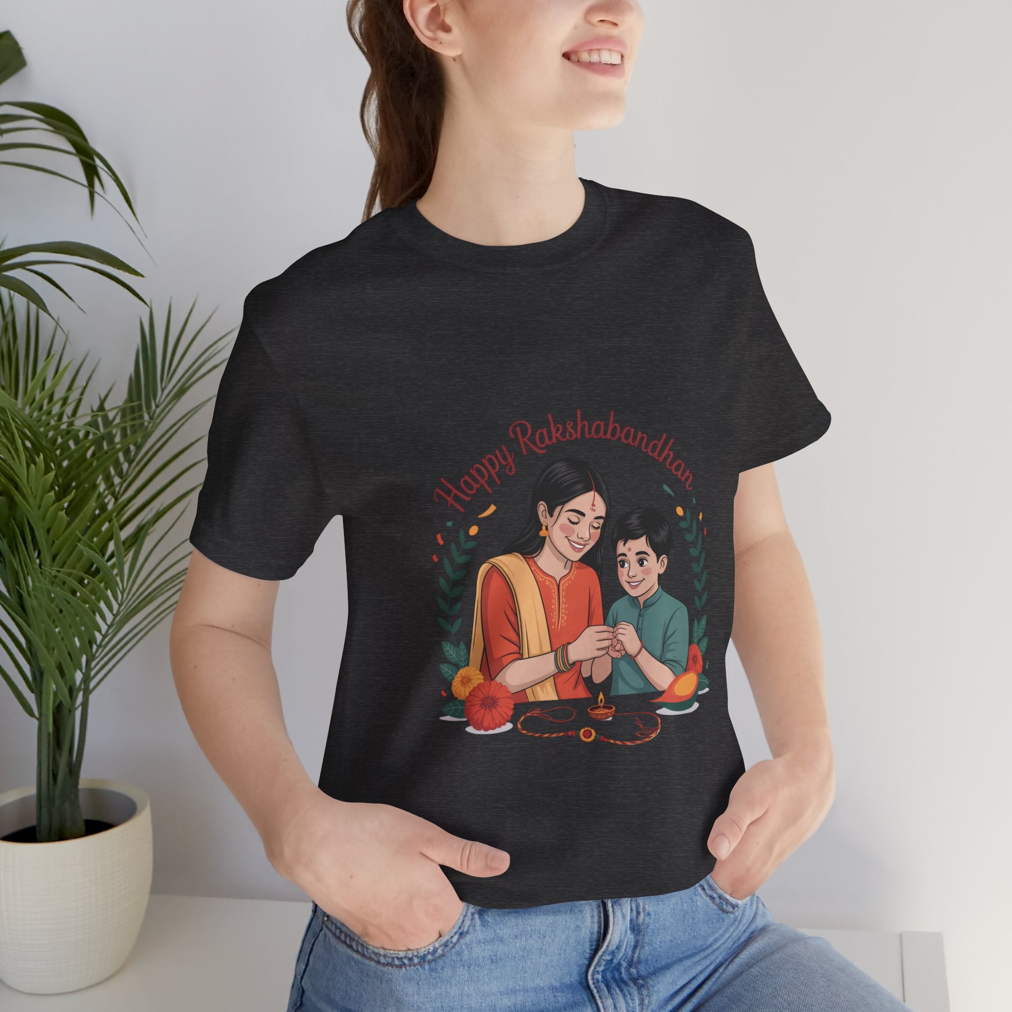 Rakshabandhan T-Shirt, Rakhi Gift for Brother Sister, Rakhi Celebration T-Shirt, Festive Wear