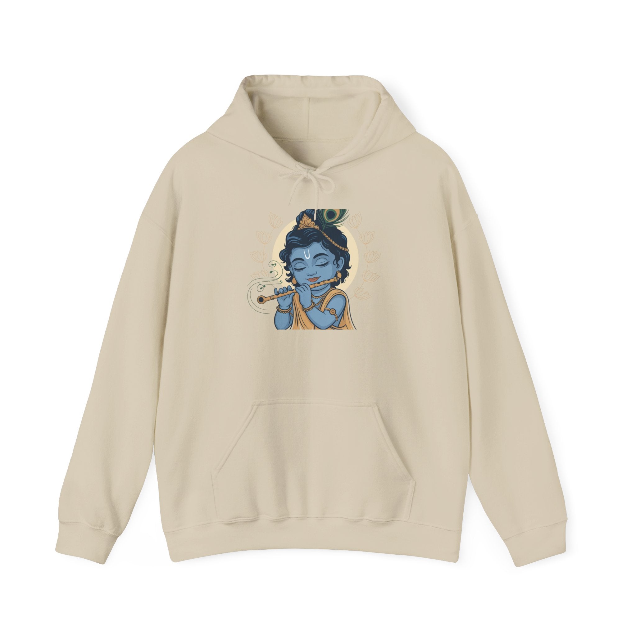 Krishna Janmashtami Hoodie, Lord Krishna Hoodie, Devotional Hoodie, Festive Celebration Wear