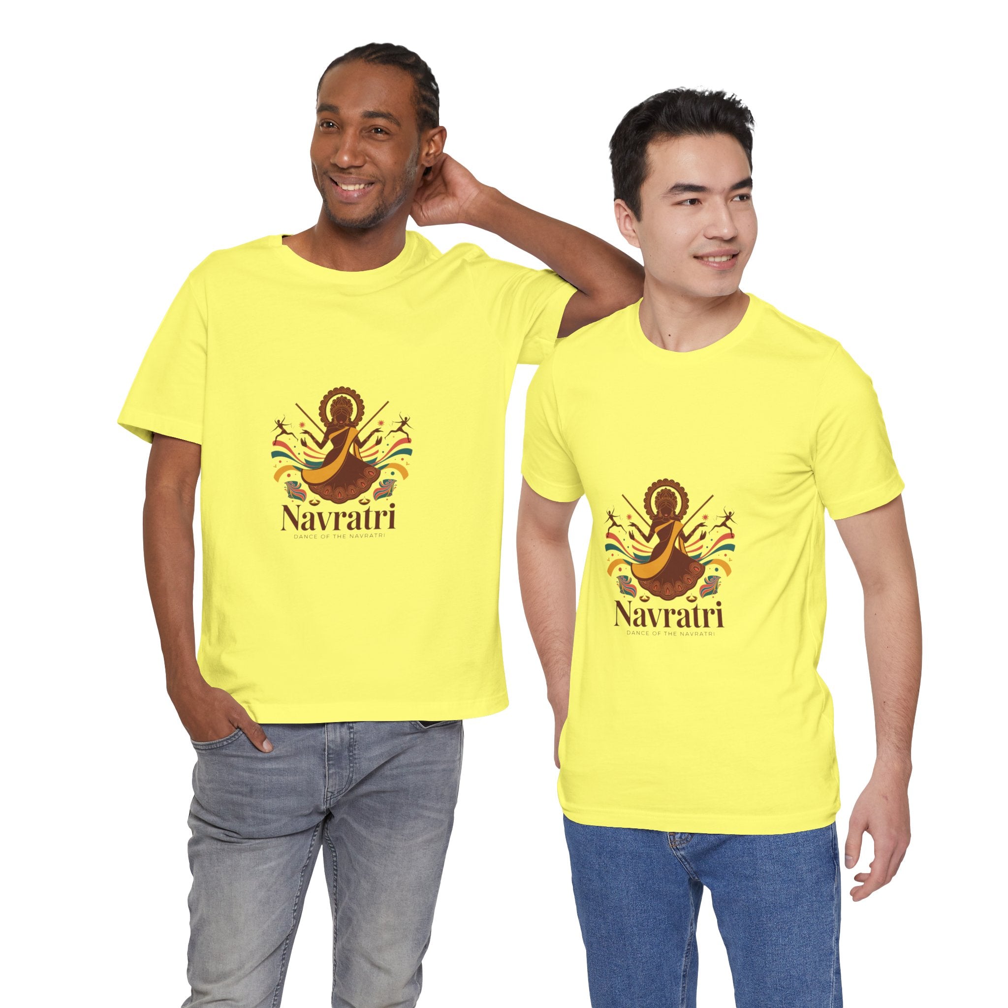Navratri Festival T-Shirt, Dandiya Garba Tee, Colorful Outfit for Festival Nights